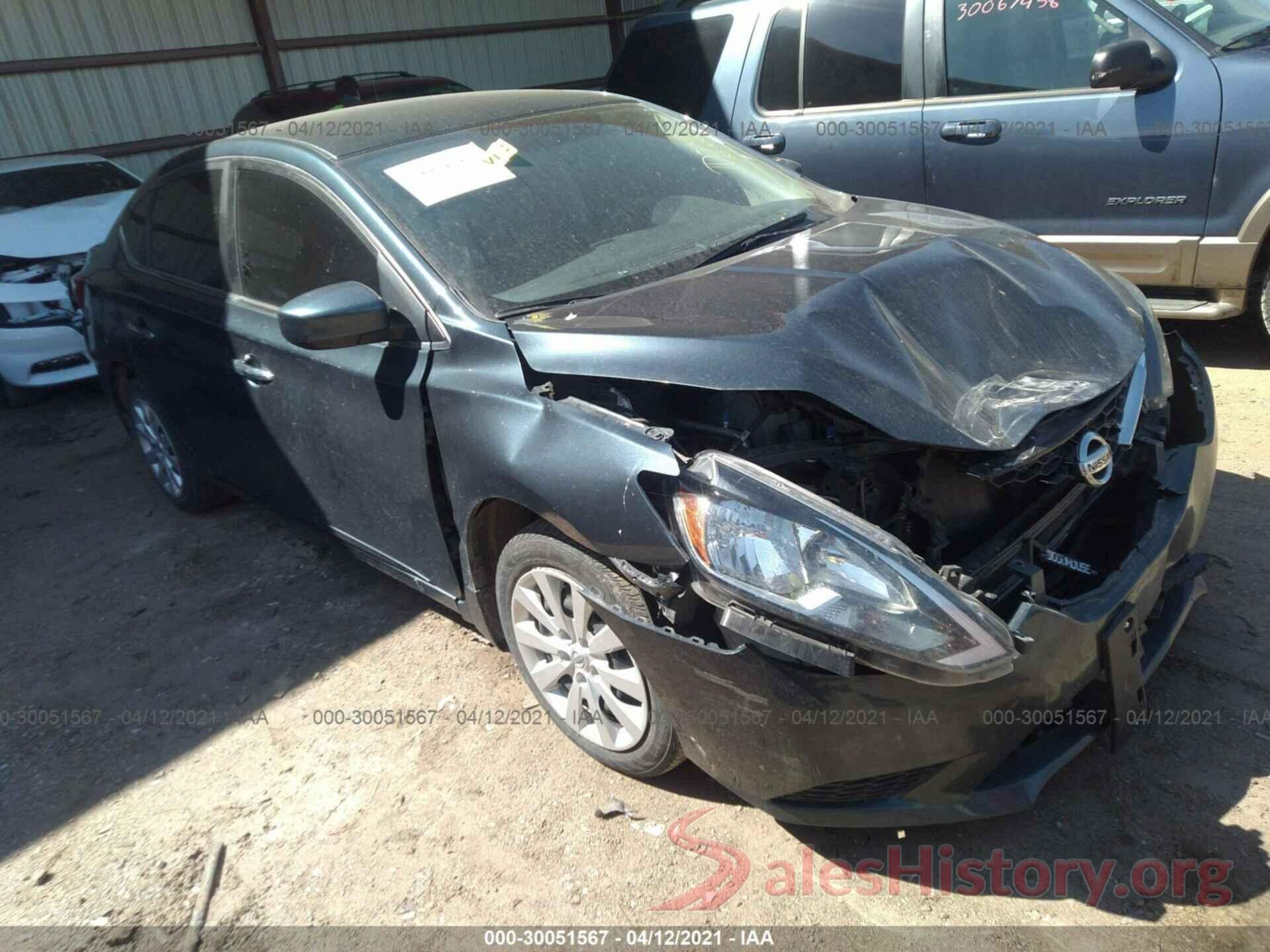 3N1AB7AP5HY324827 2017 NISSAN SENTRA