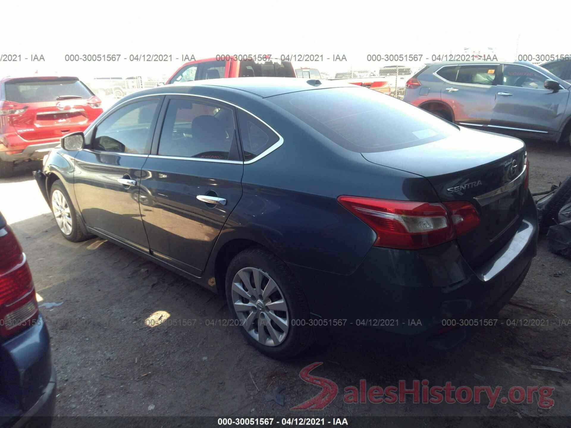 3N1AB7AP5HY324827 2017 NISSAN SENTRA