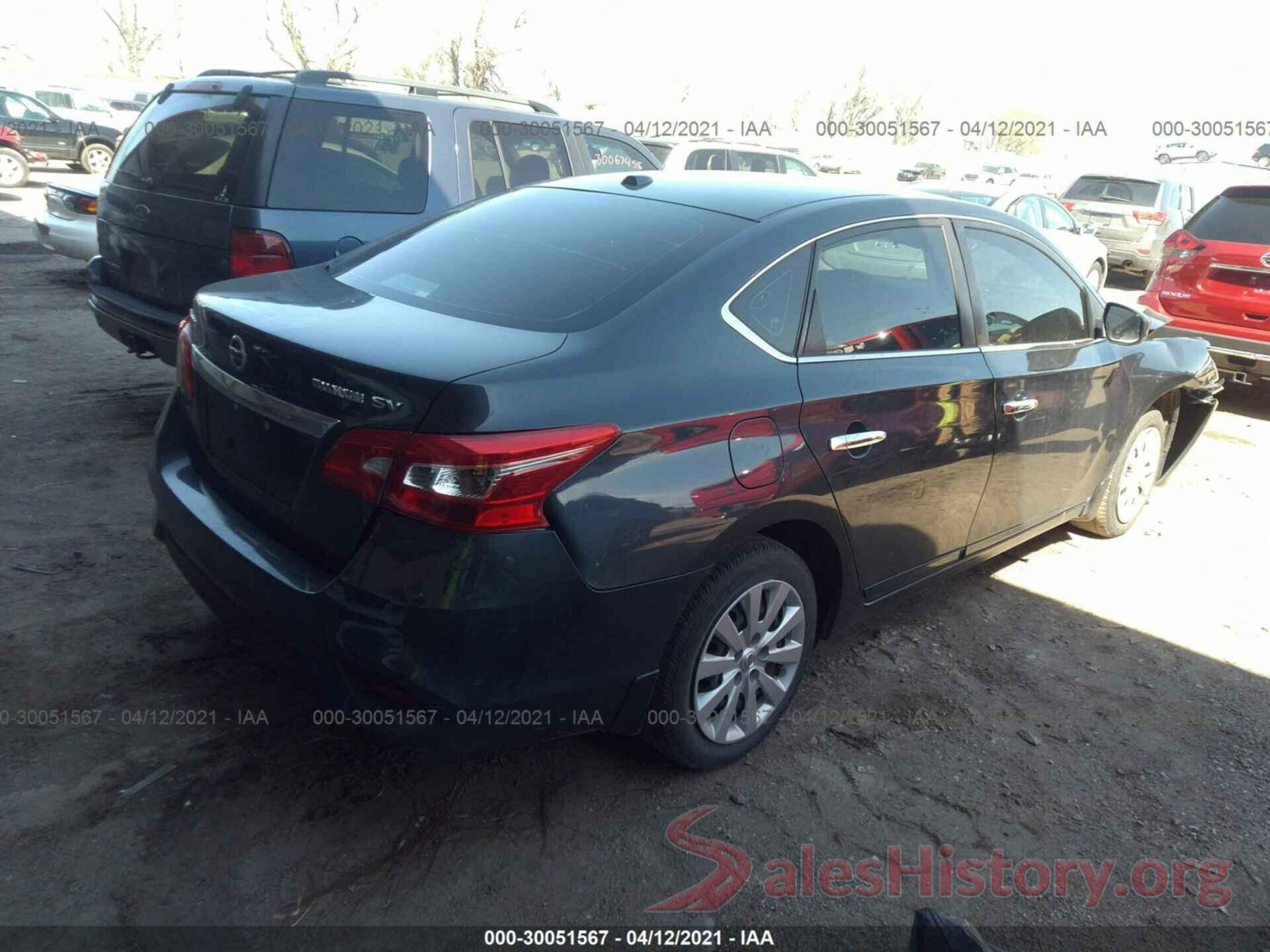 3N1AB7AP5HY324827 2017 NISSAN SENTRA