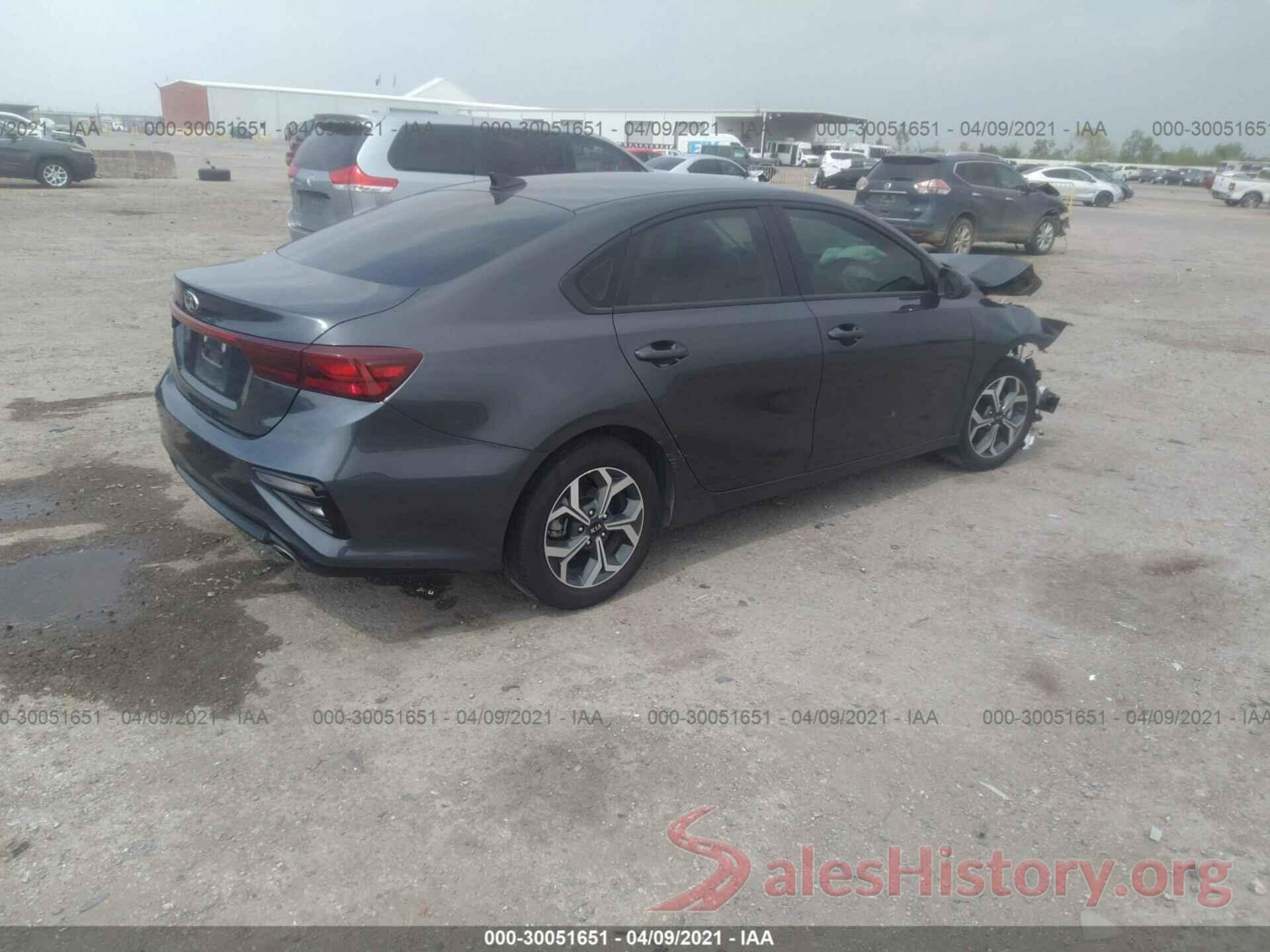 3KPF24AD5LE254134 2020 KIA FORTE