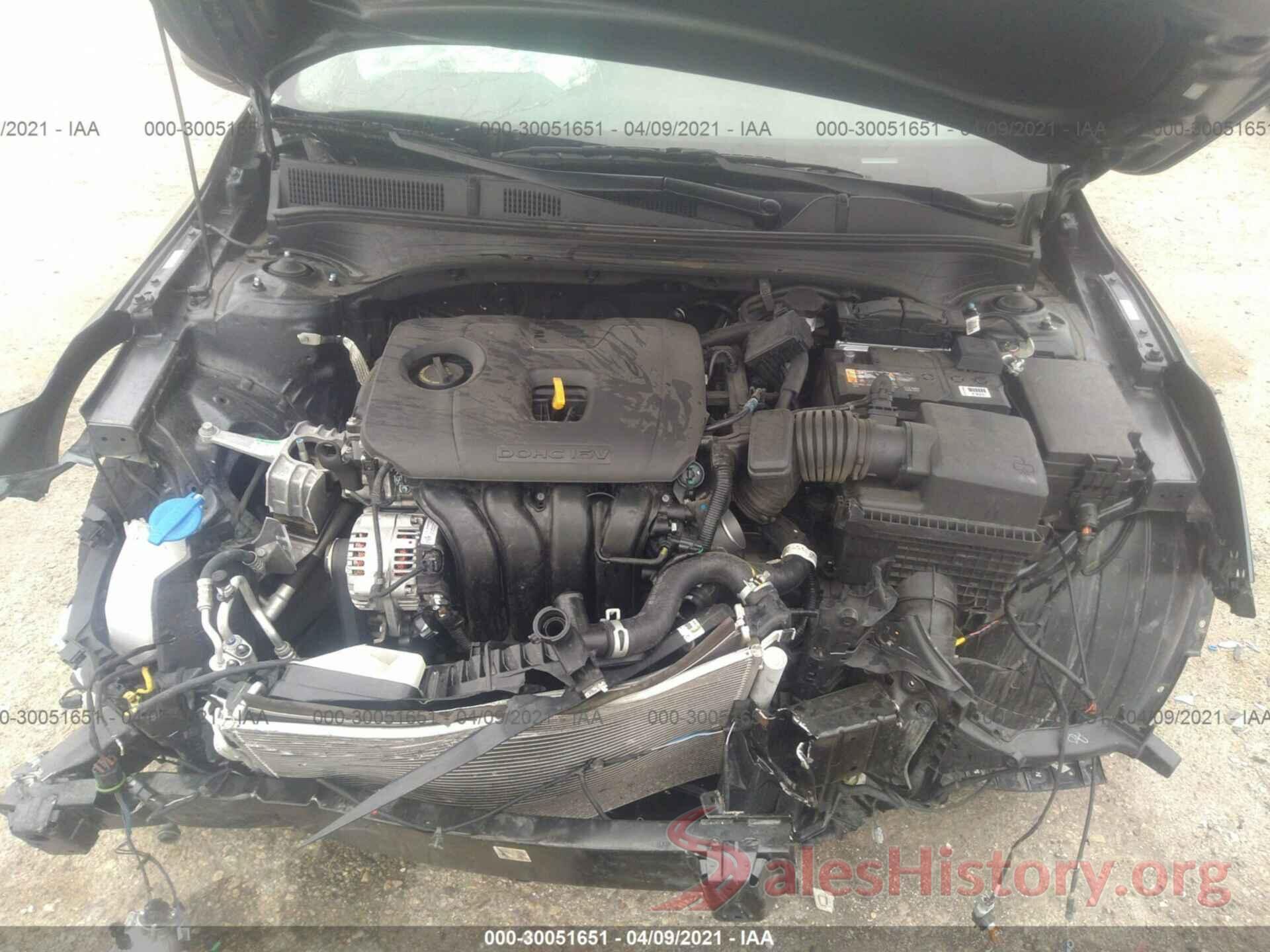 3KPF24AD5LE254134 2020 KIA FORTE