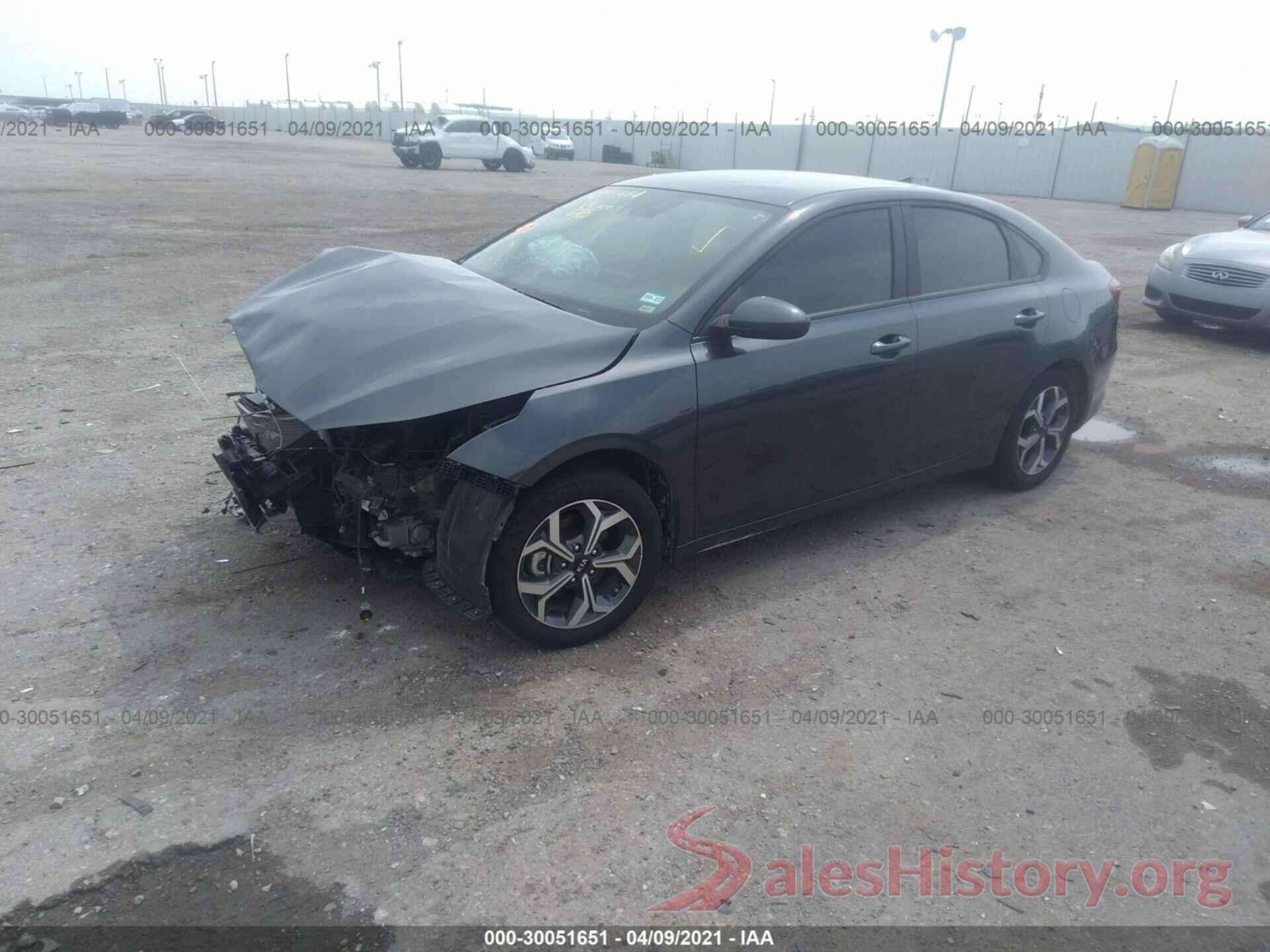 3KPF24AD5LE254134 2020 KIA FORTE