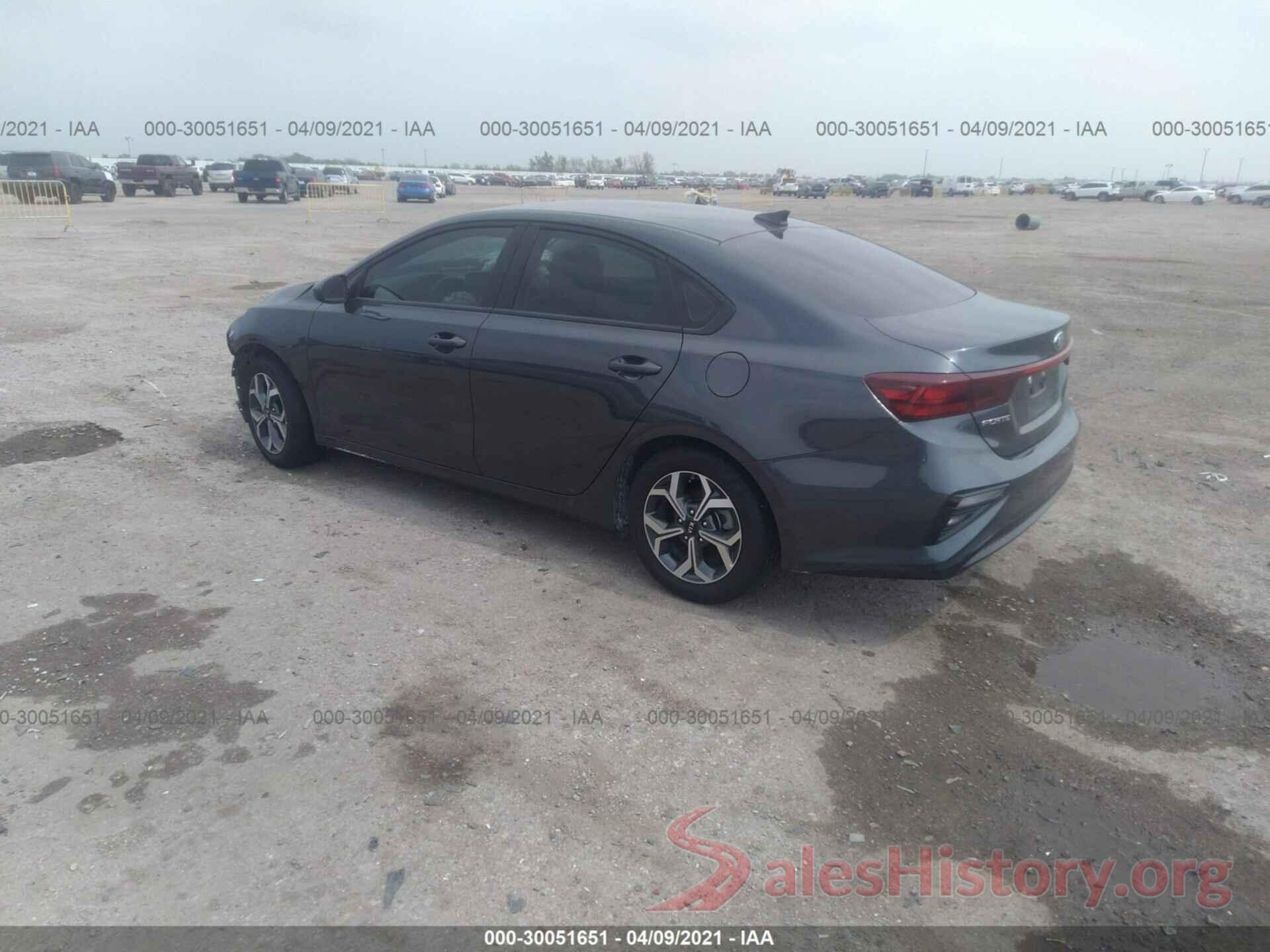 3KPF24AD5LE254134 2020 KIA FORTE