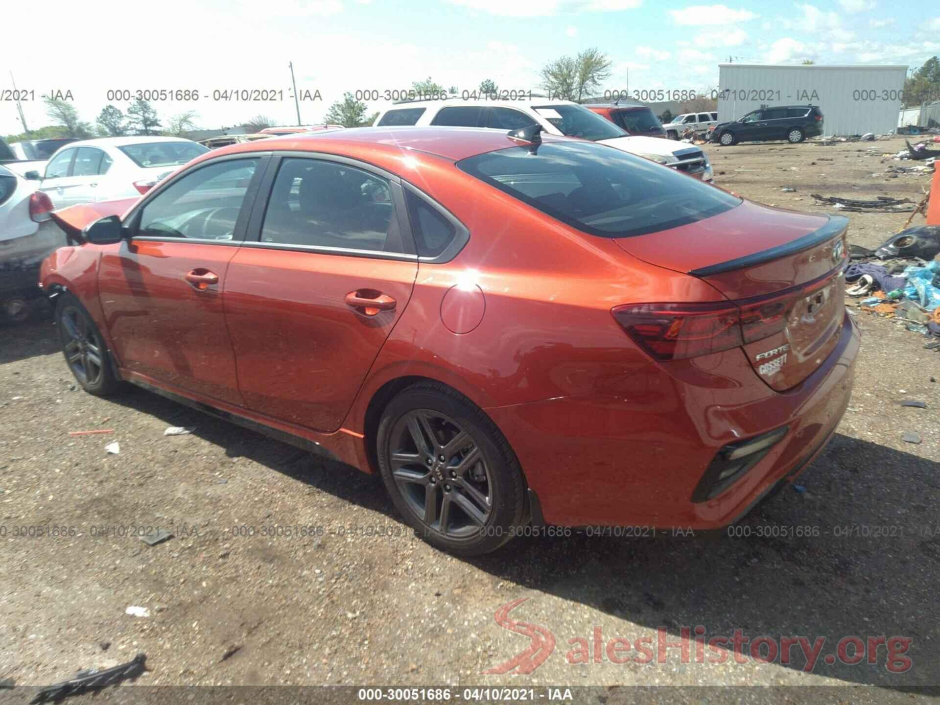 3KPF34AD3ME326897 2021 KIA FORTE