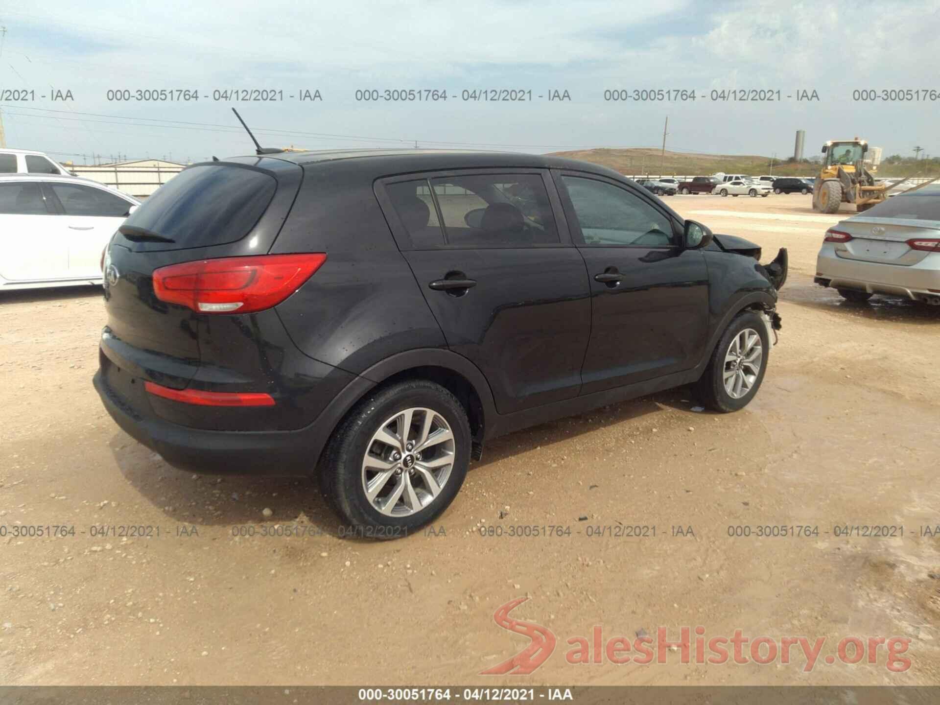 KNDPB3AC0G7848772 2016 KIA SPORTAGE