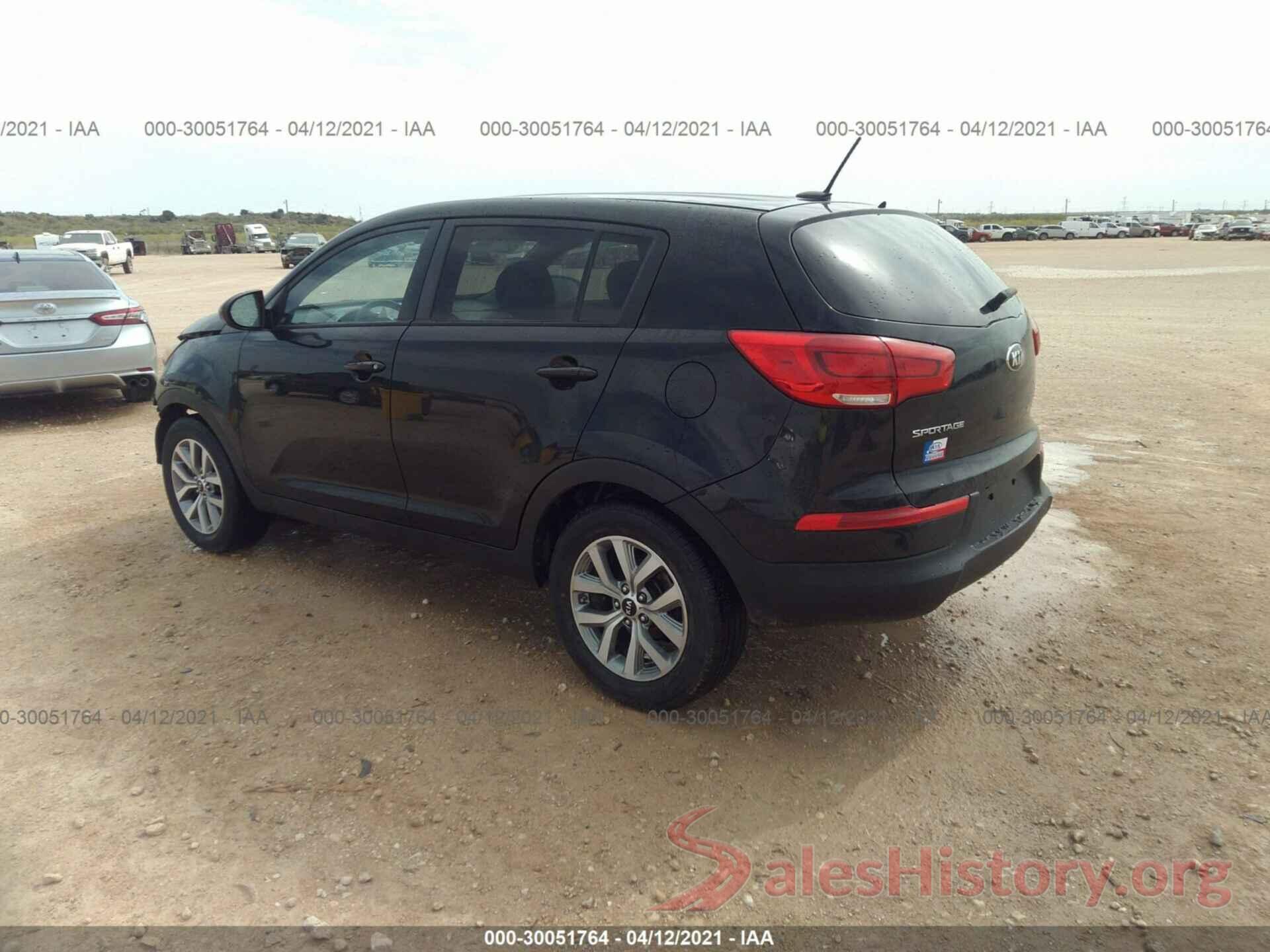 KNDPB3AC0G7848772 2016 KIA SPORTAGE