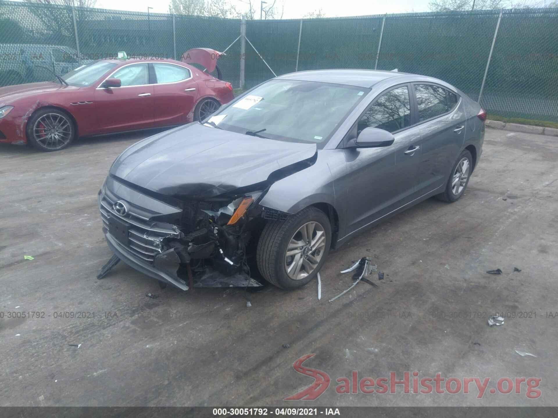 5NPD84LF7KH432155 2019 HYUNDAI ELANTRA