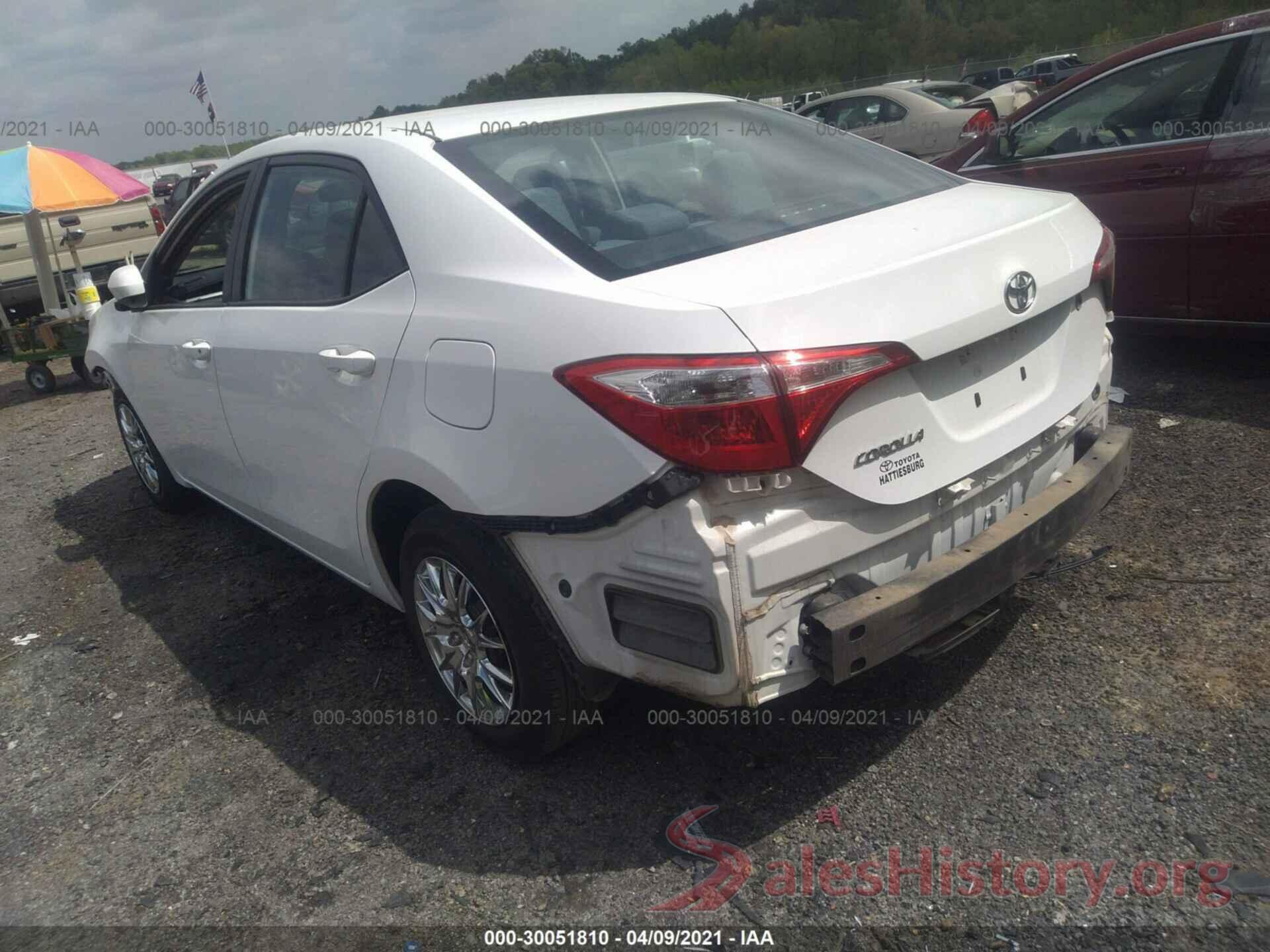 5YFBURHE9GP393319 2016 TOYOTA COROLLA