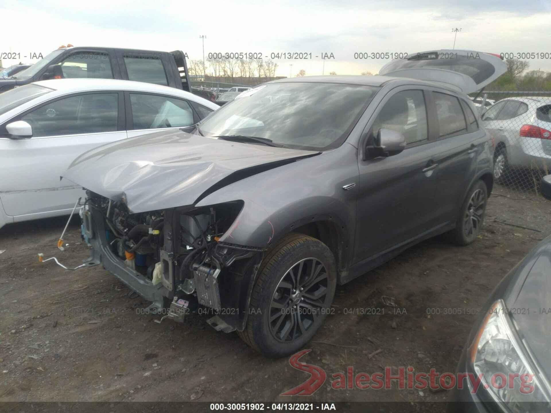 JA4AP4AU8KU007132 2019 MITSUBISHI OUTLANDER SPORT