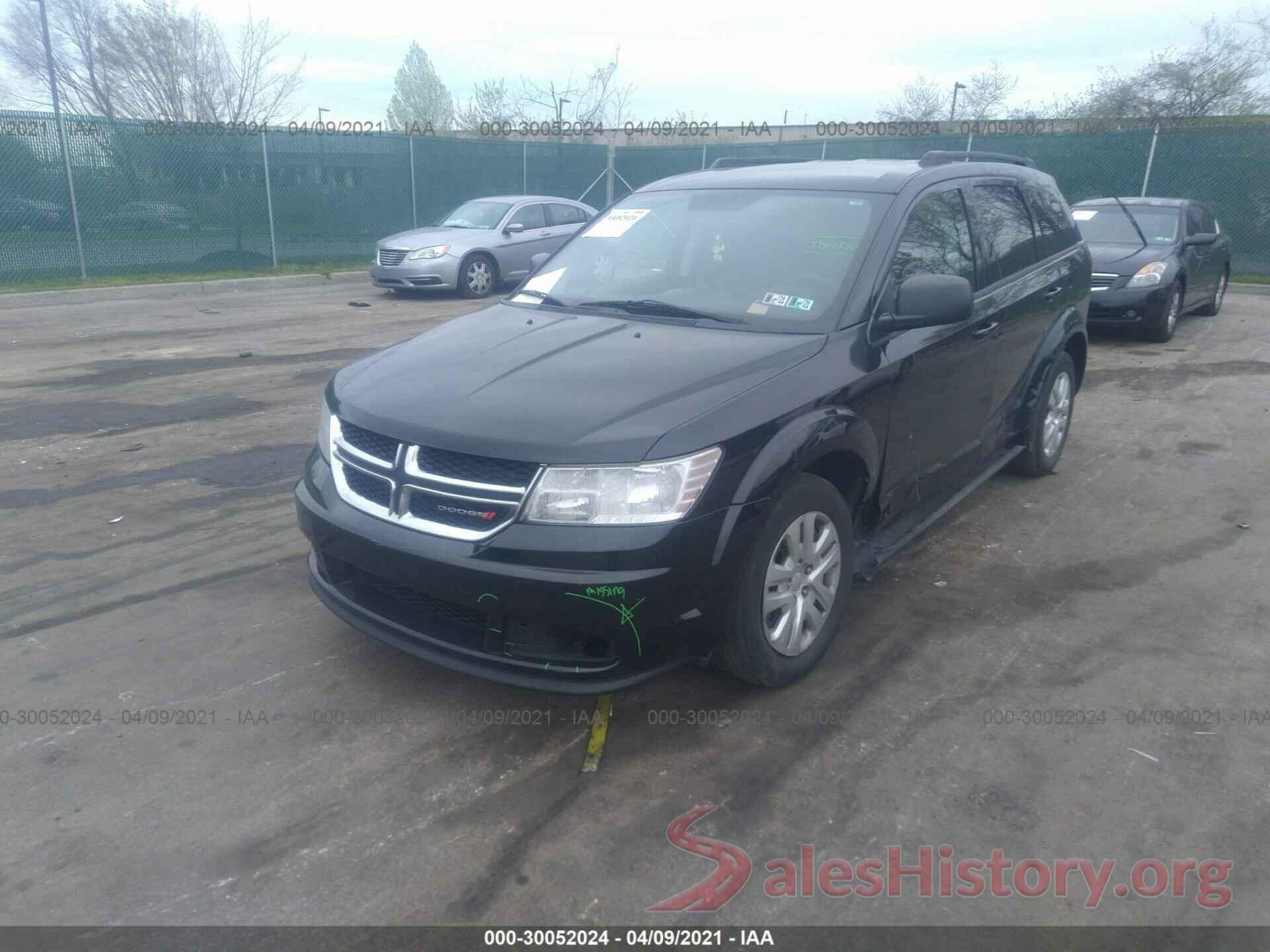 3C4PDCAB0HT707912 2017 DODGE JOURNEY