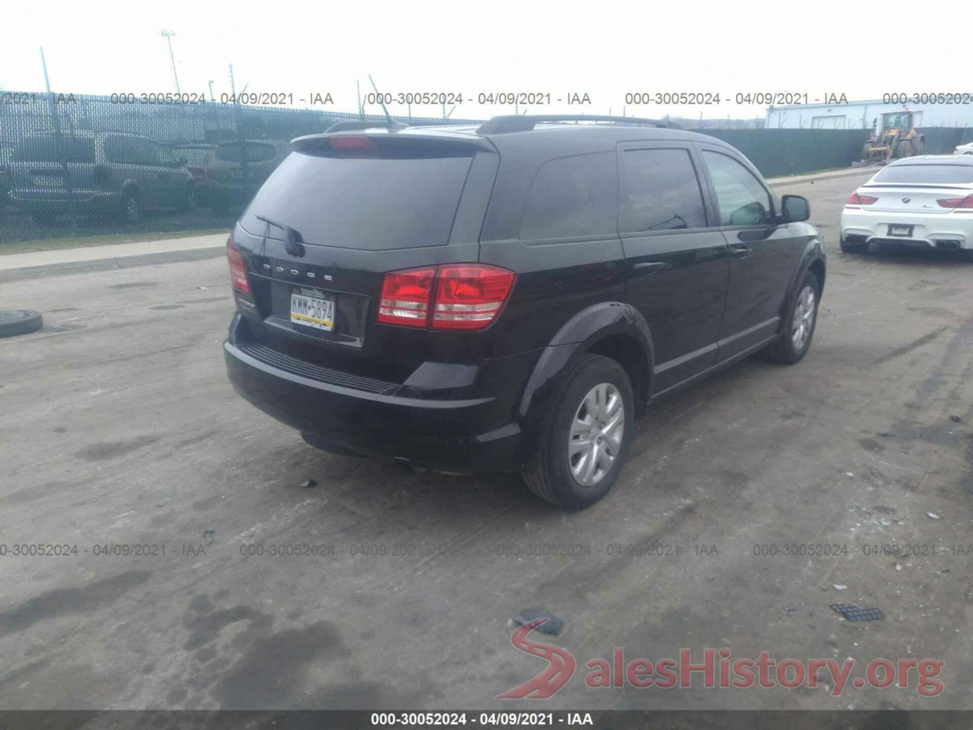 3C4PDCAB0HT707912 2017 DODGE JOURNEY