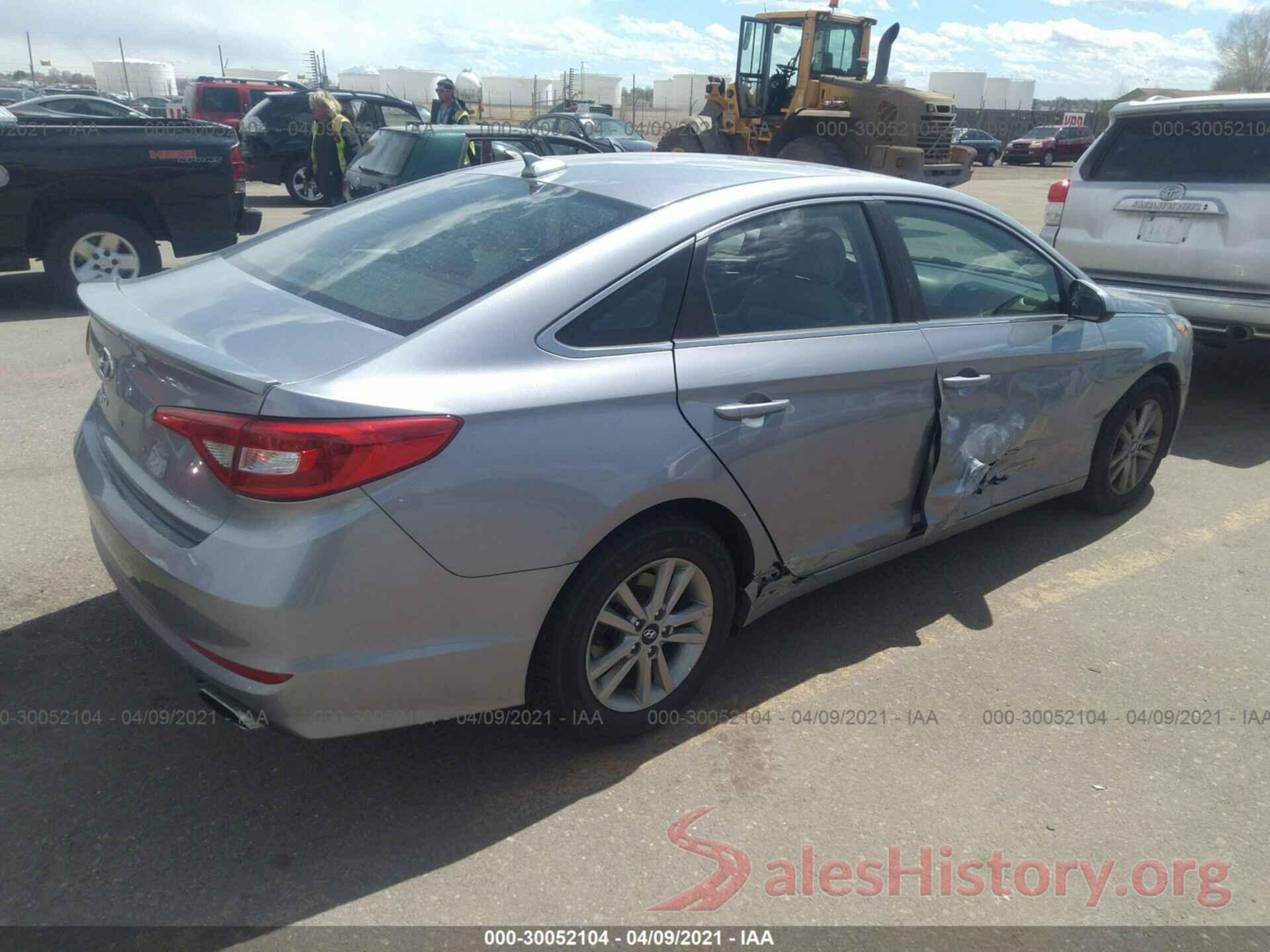 5NPE24AF5GH264354 2016 HYUNDAI SONATA