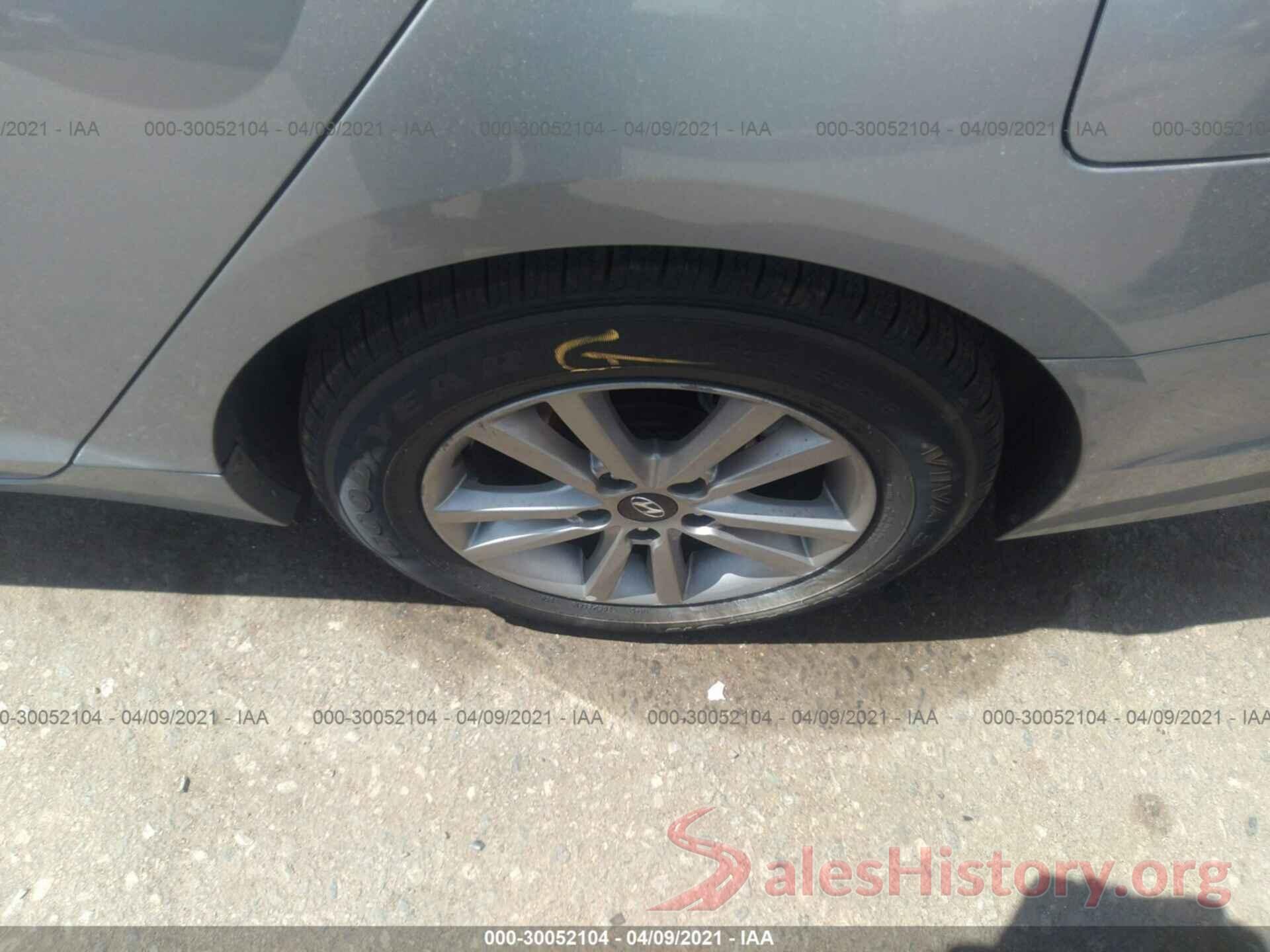 5NPE24AF5GH264354 2016 HYUNDAI SONATA