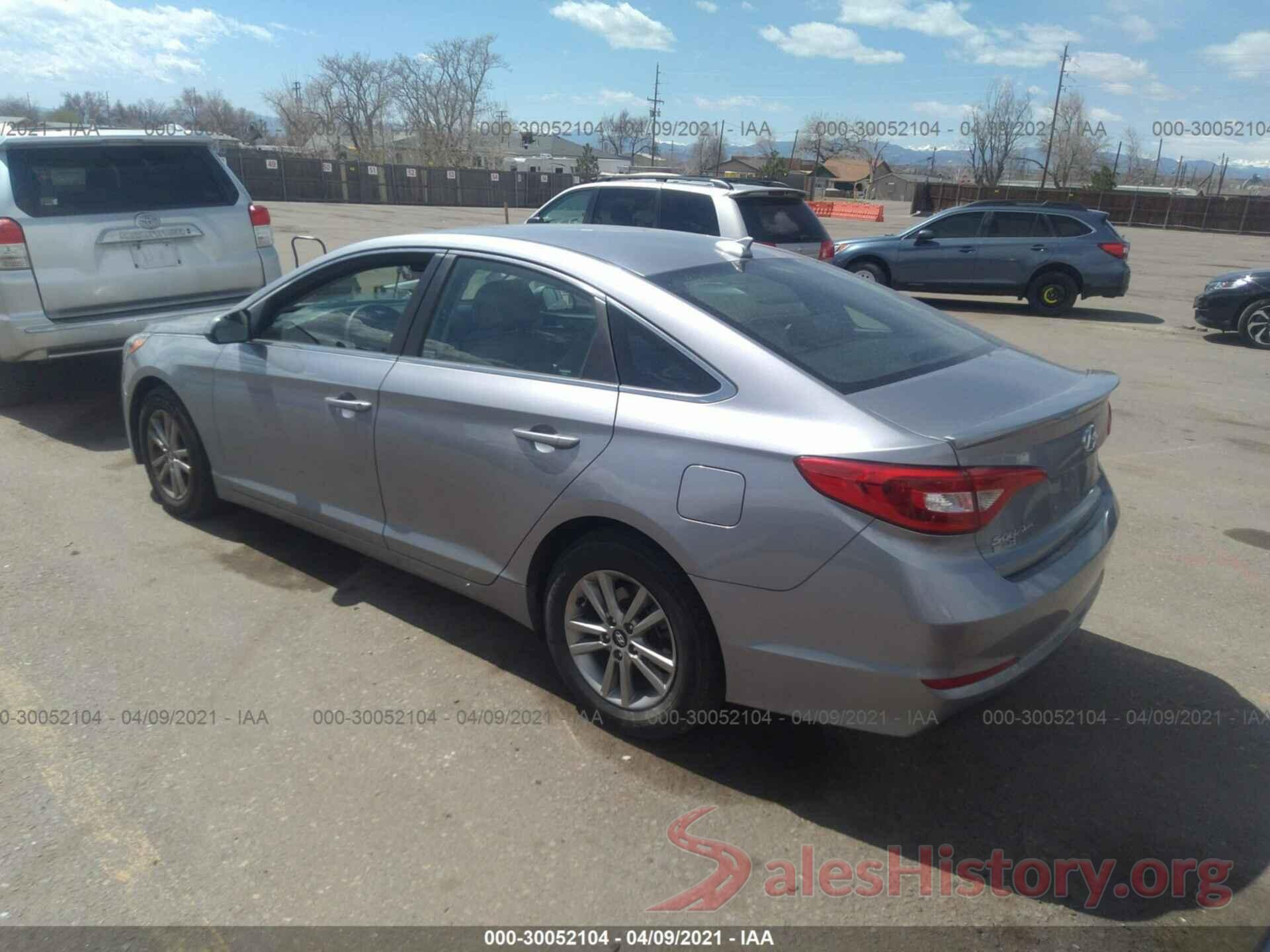 5NPE24AF5GH264354 2016 HYUNDAI SONATA