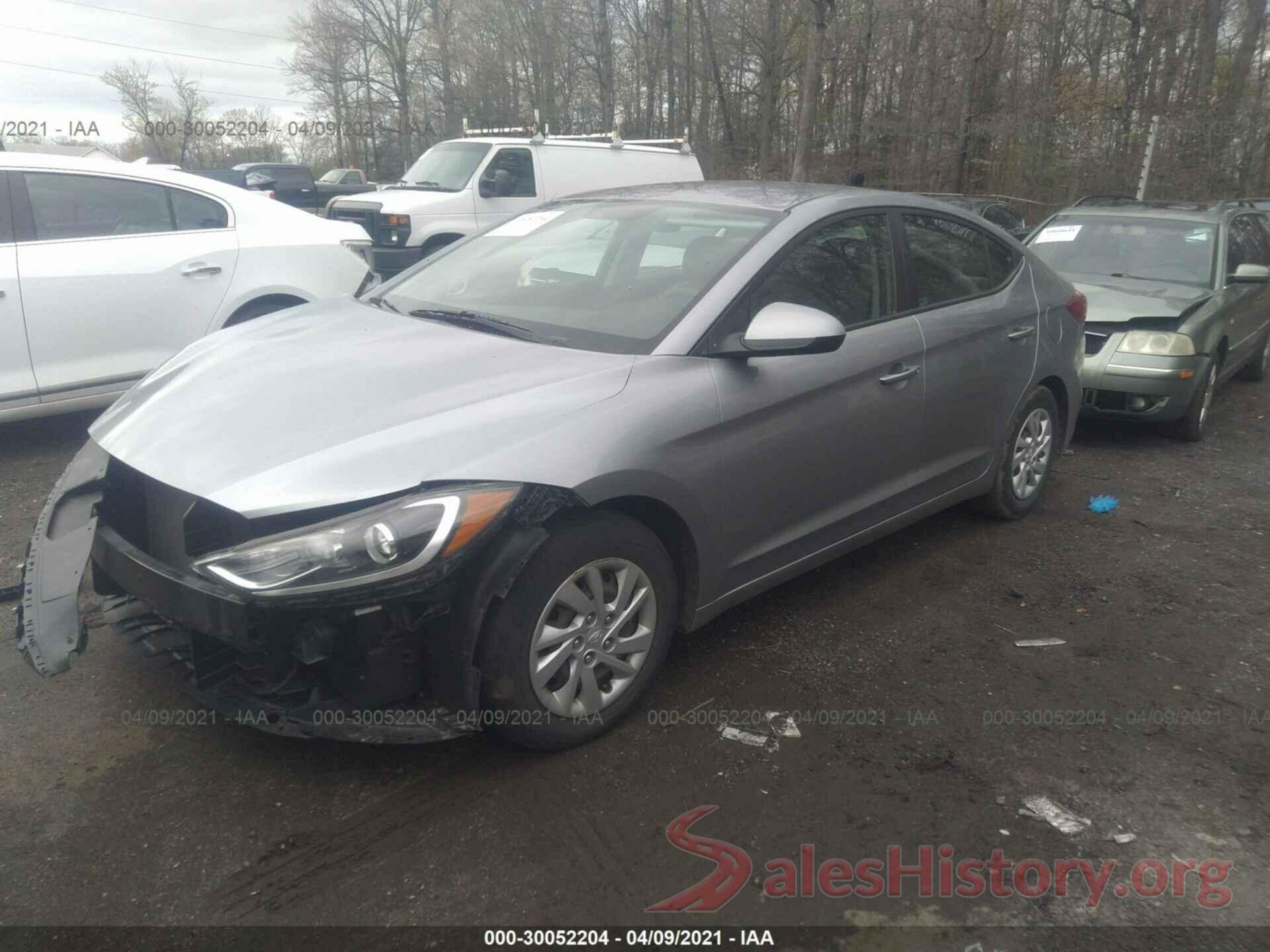 5NPD74LF4HH142757 2017 HYUNDAI ELANTRA