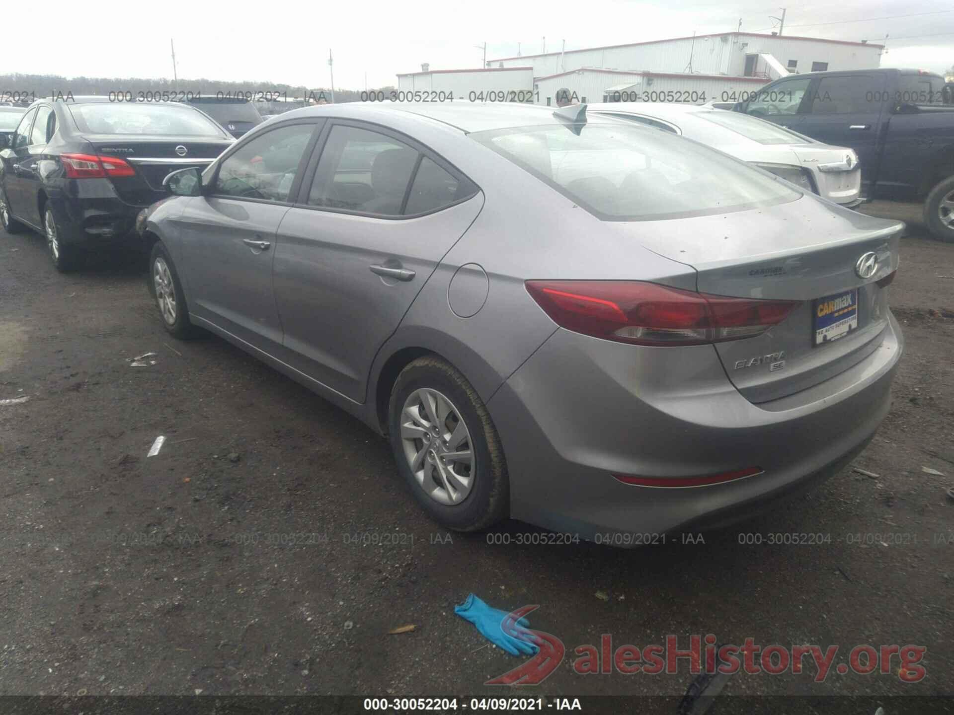 5NPD74LF4HH142757 2017 HYUNDAI ELANTRA