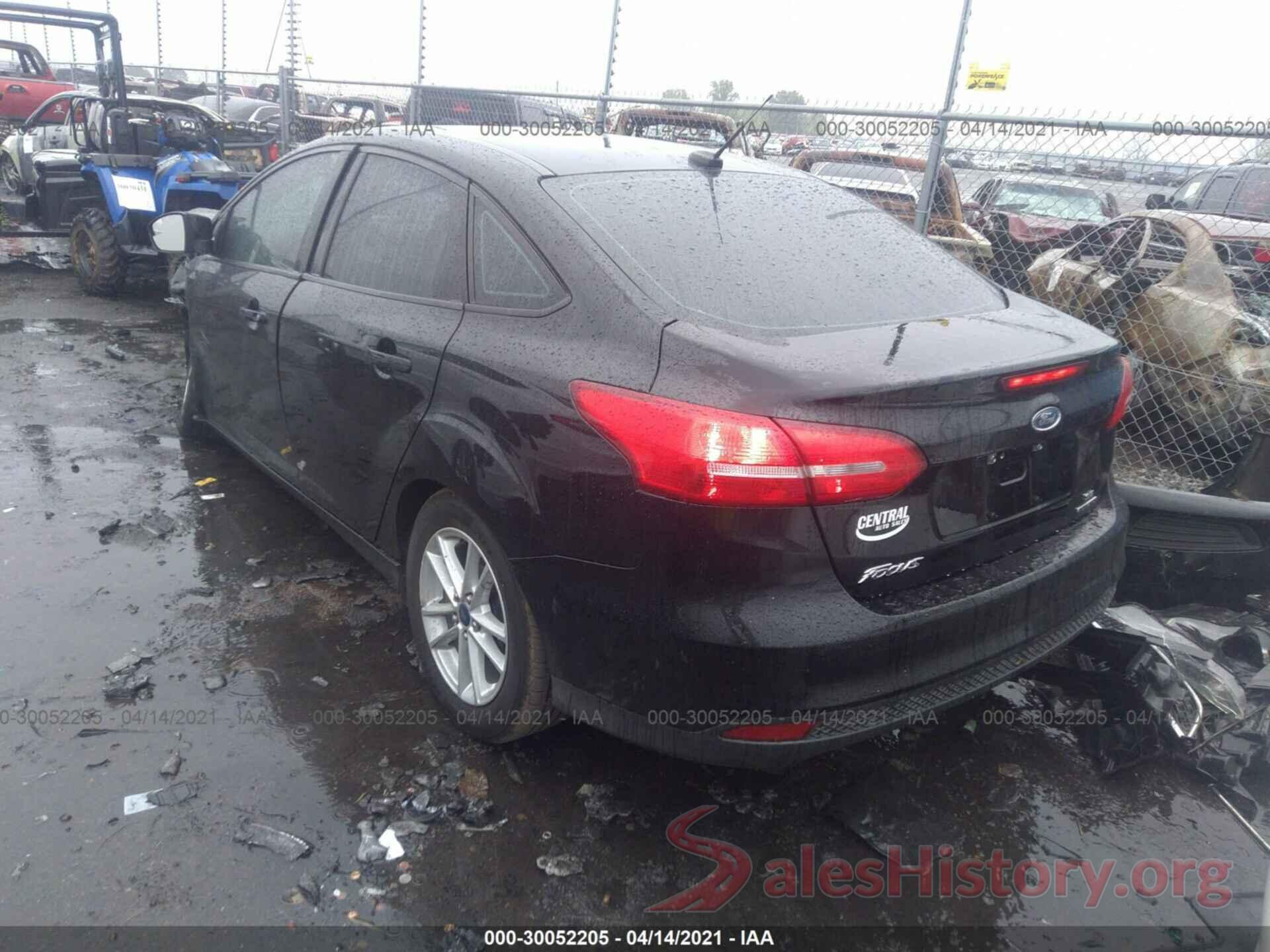 1FADP3F22GL249647 2016 FORD FOCUS