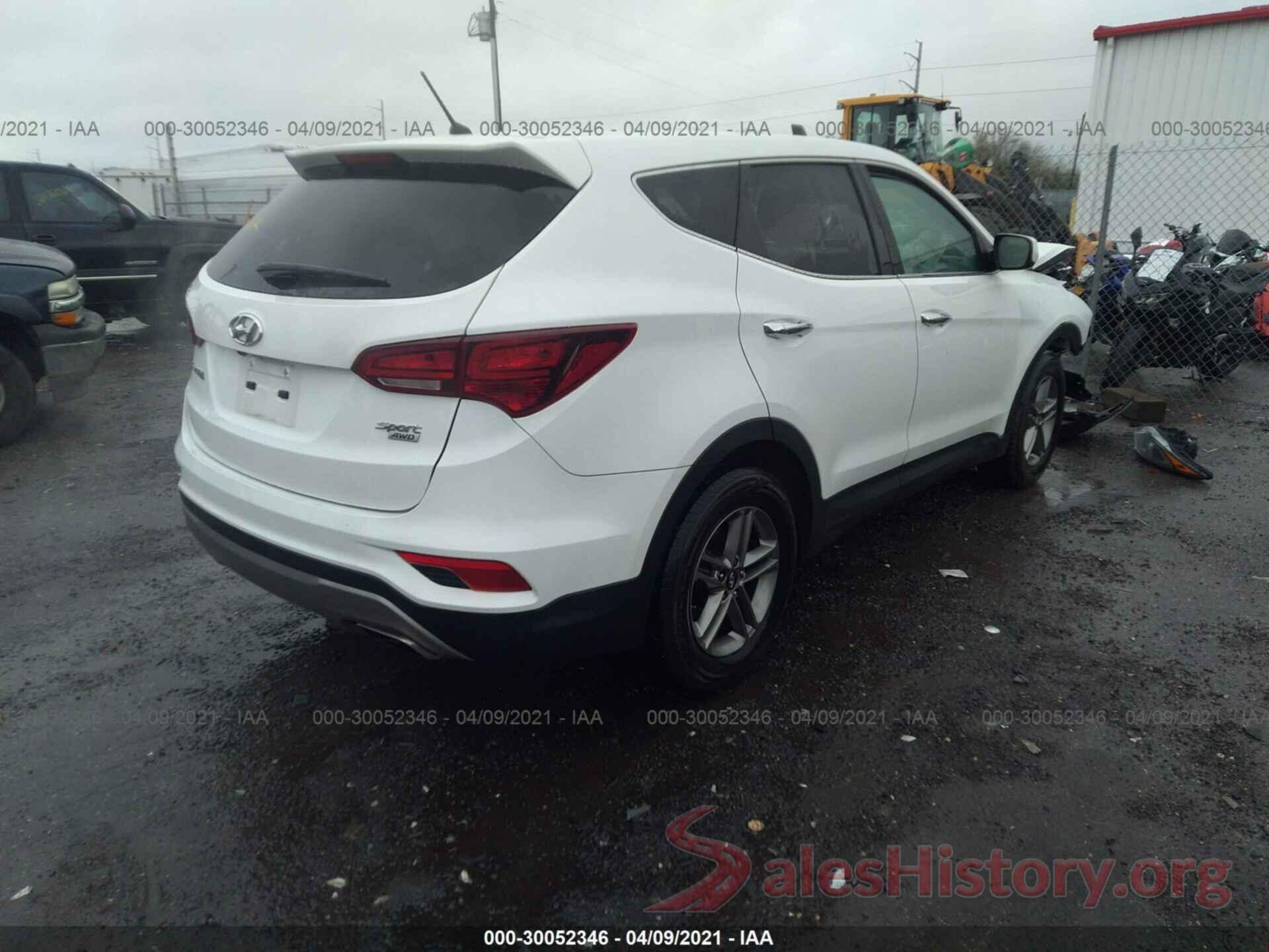 5NMZTDLB0JH076807 2018 HYUNDAI SANTA FE SPORT