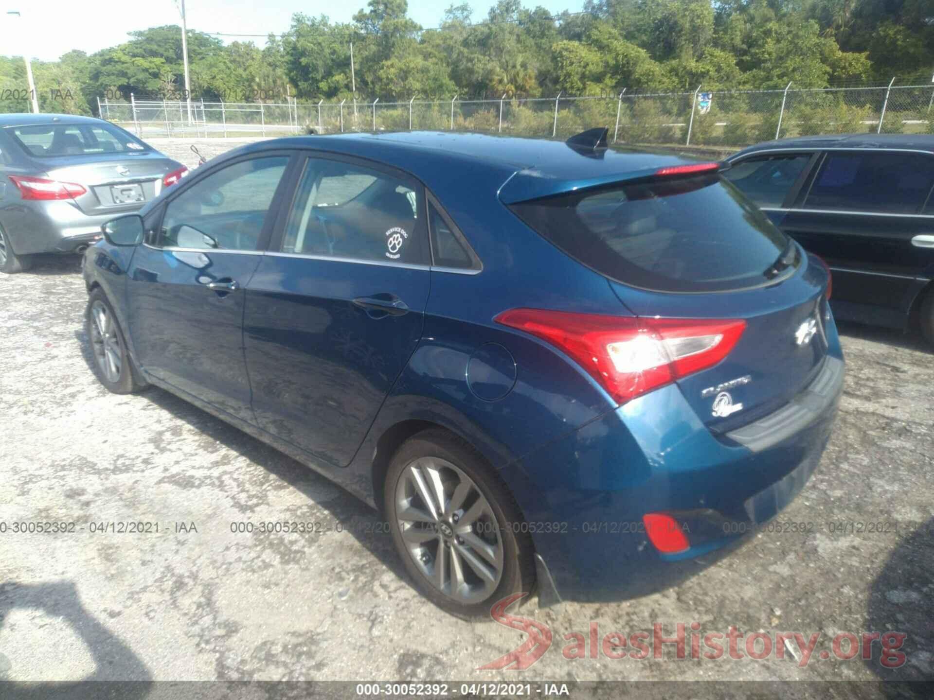 KMHD35LH0GU262865 2016 HYUNDAI ELANTRA GT