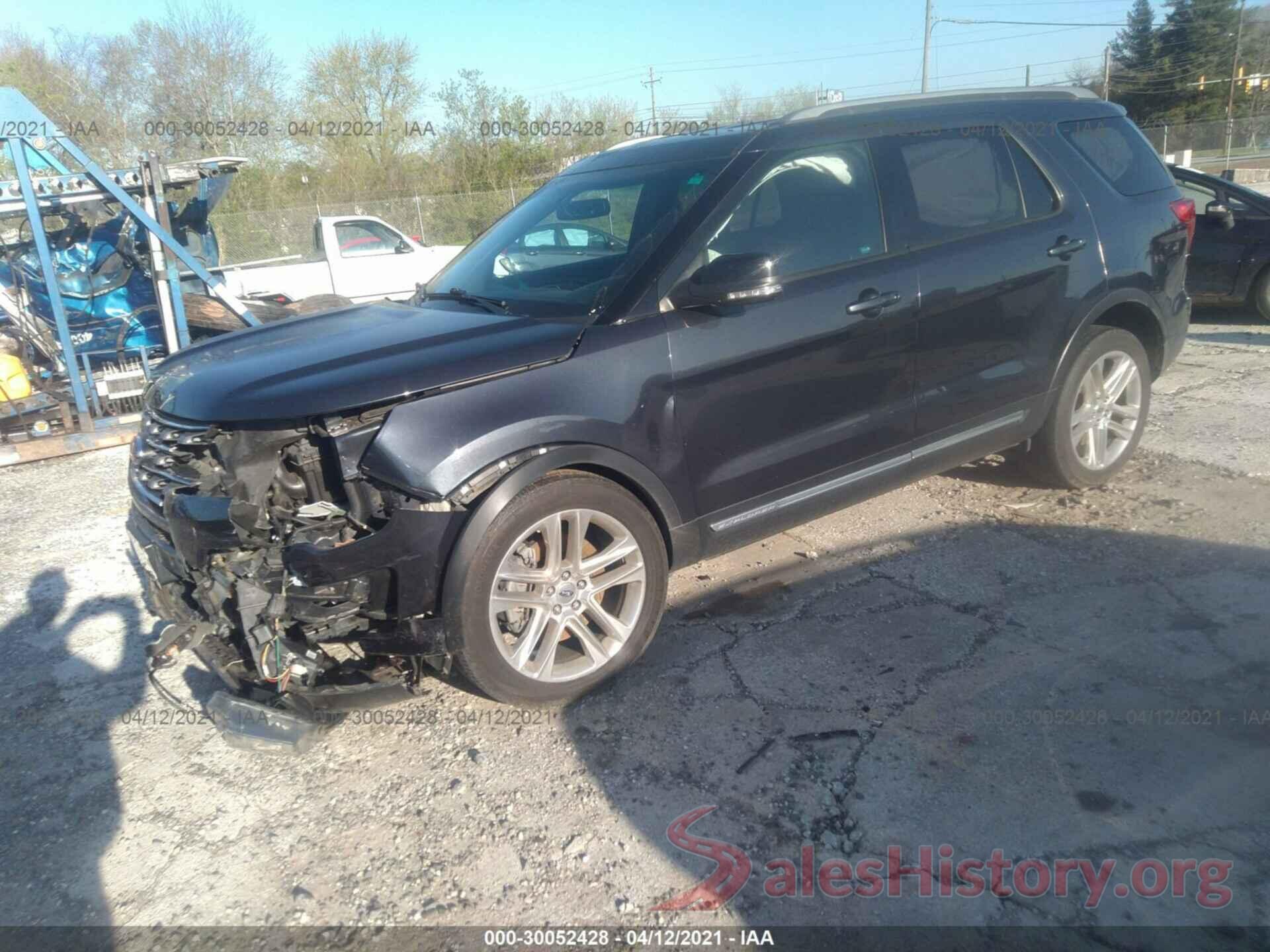 1FM5K7D89HGA14454 2017 FORD EXPLORER