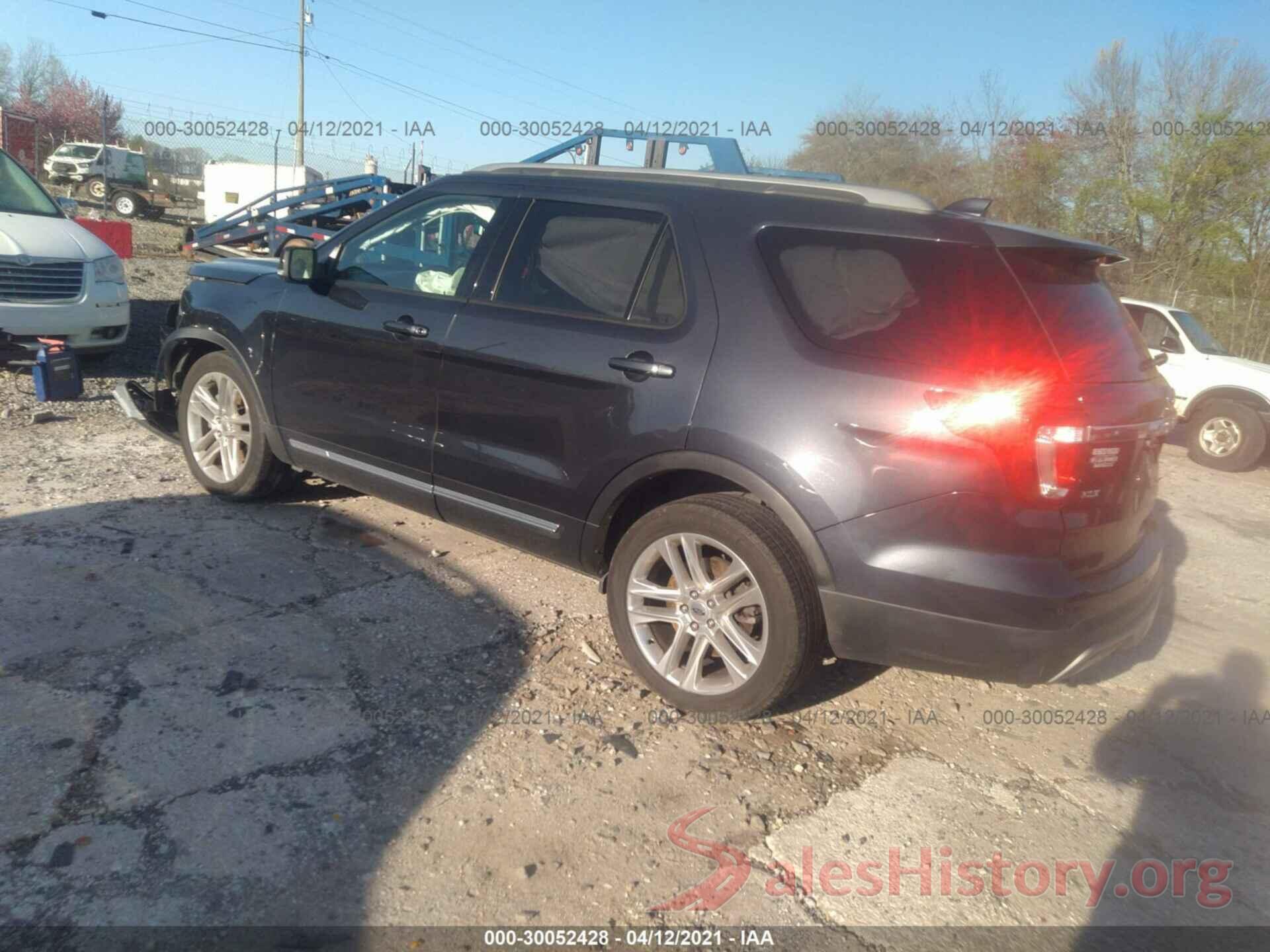 1FM5K7D89HGA14454 2017 FORD EXPLORER