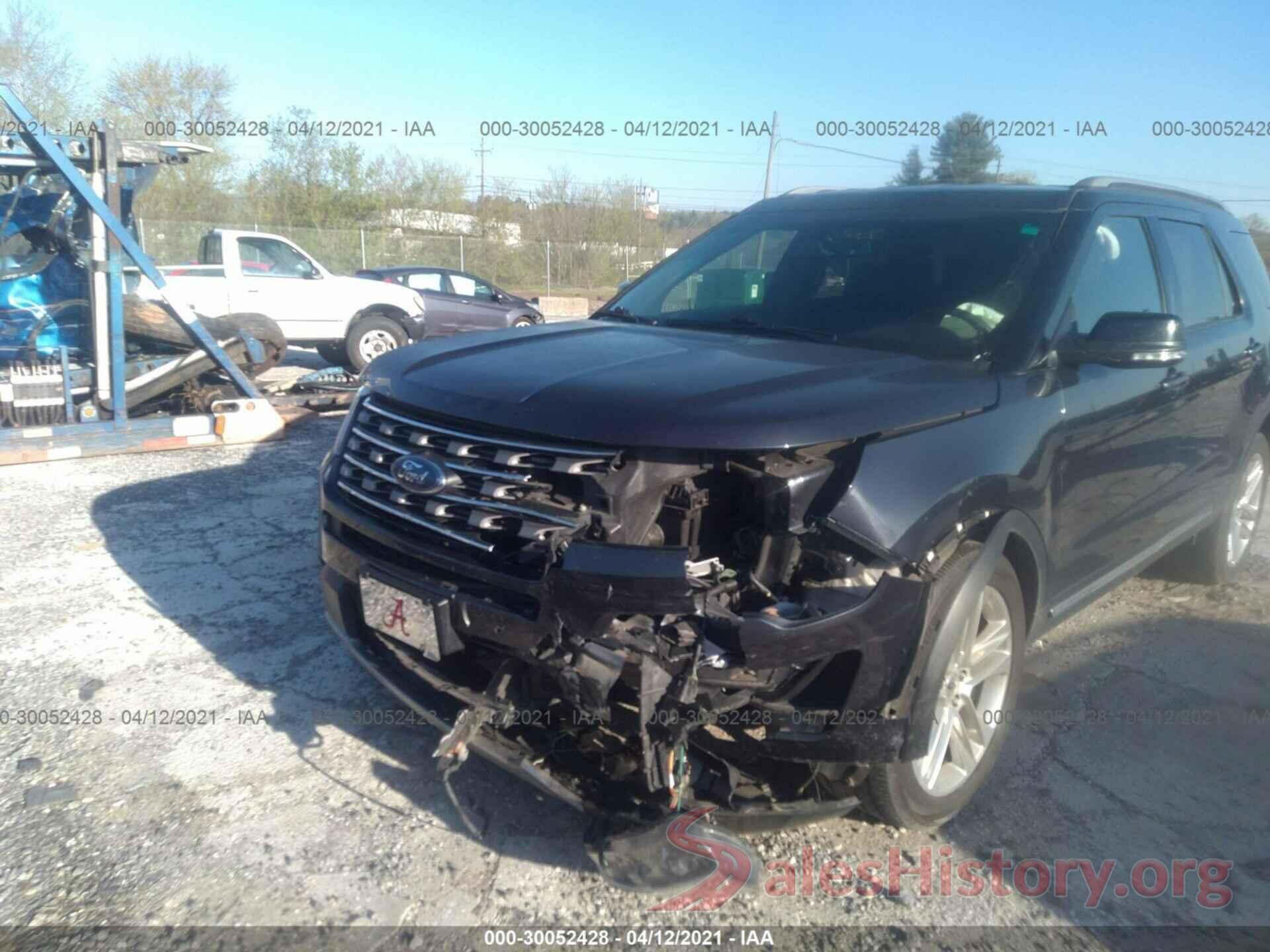 1FM5K7D89HGA14454 2017 FORD EXPLORER