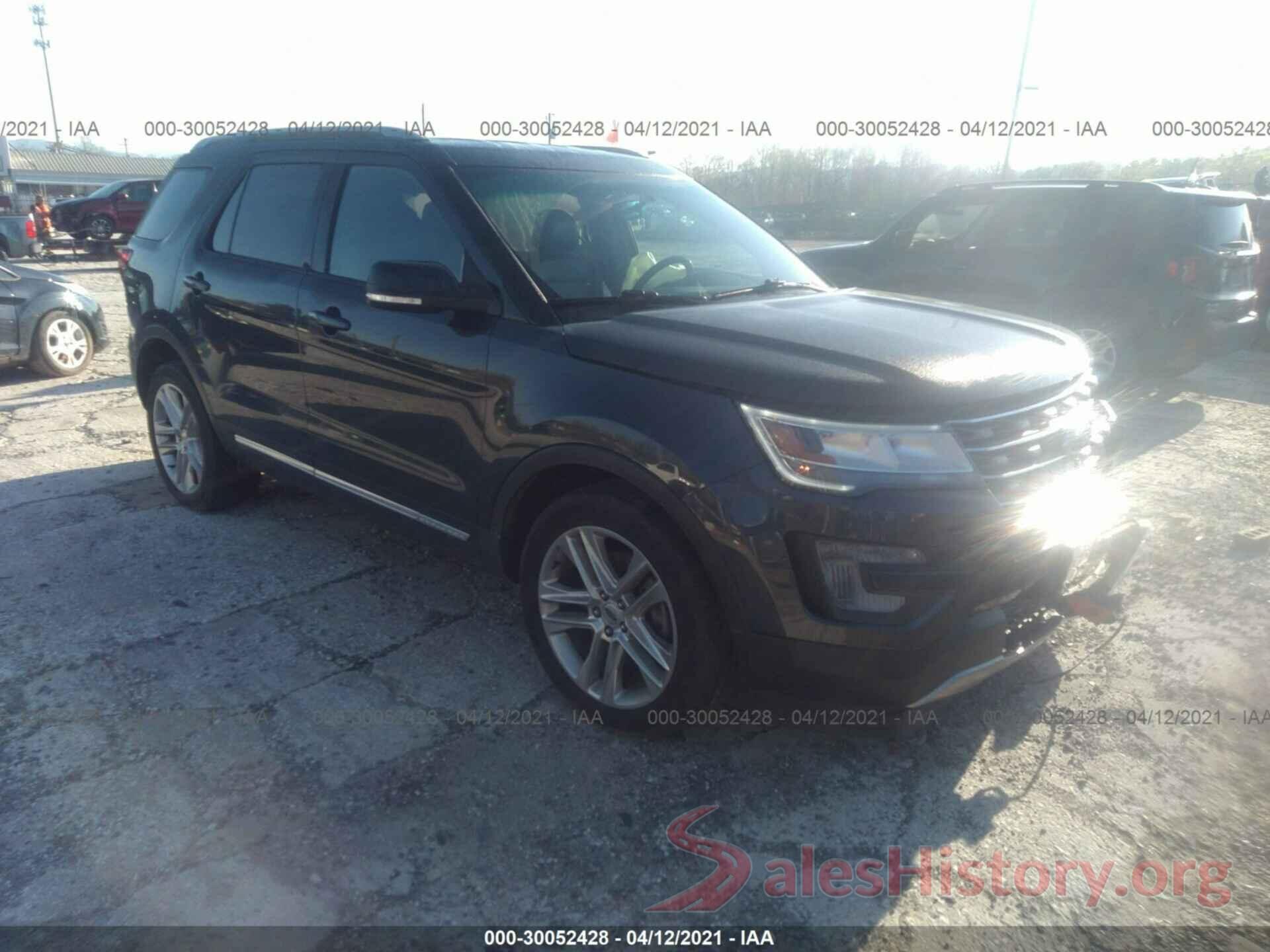 1FM5K7D89HGA14454 2017 FORD EXPLORER