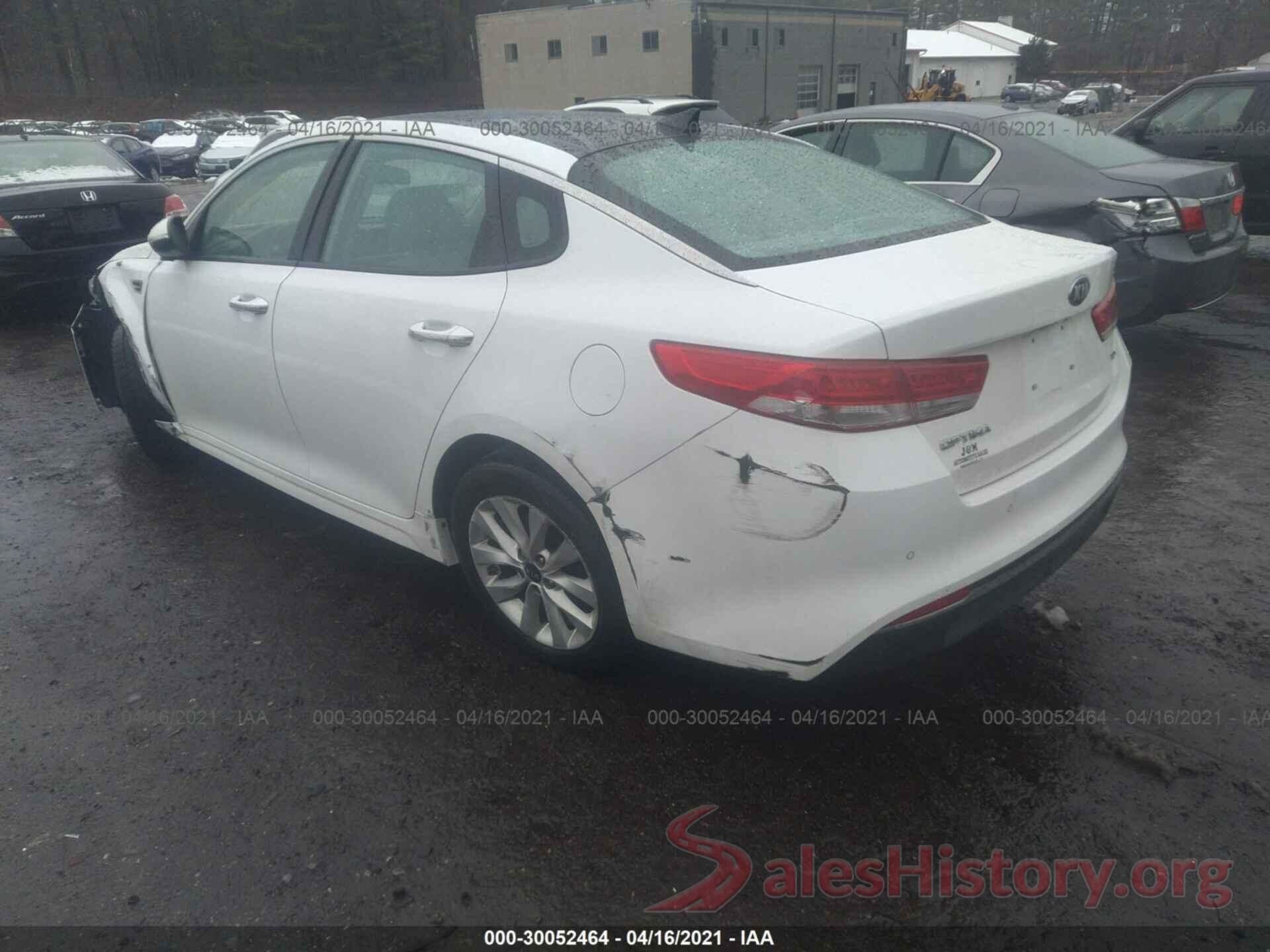 5XXGU4L39GG091052 2016 KIA OPTIMA