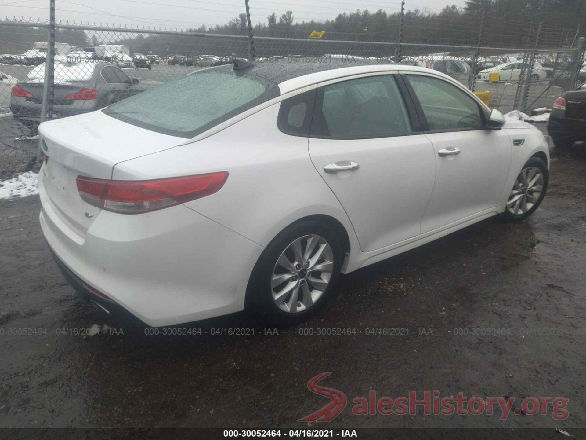 5XXGU4L39GG091052 2016 KIA OPTIMA