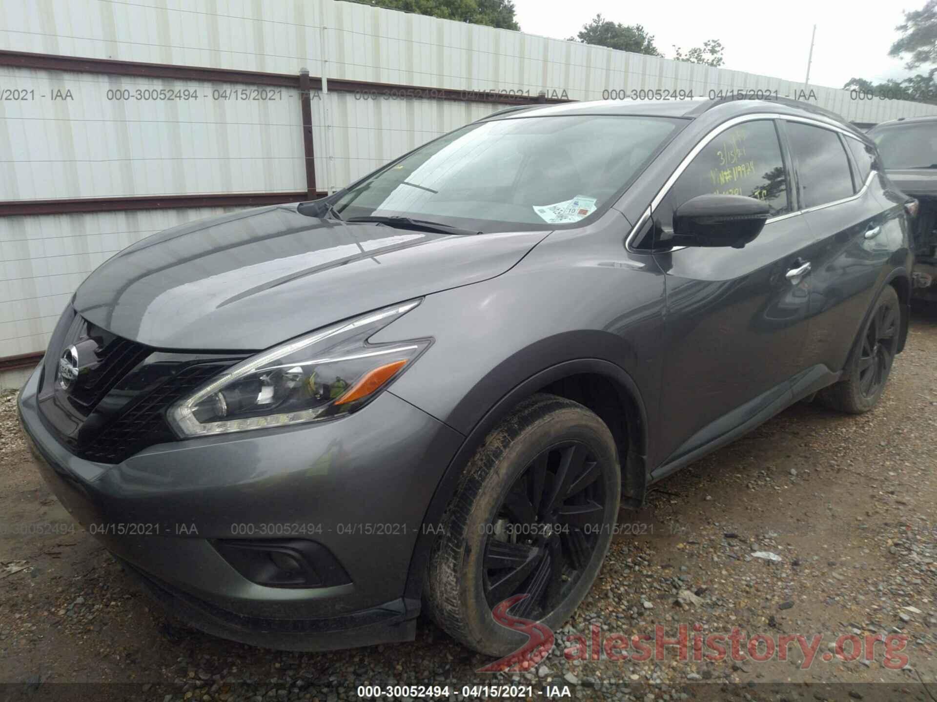 5N1AZ2MG0JN119924 2018 NISSAN MURANO