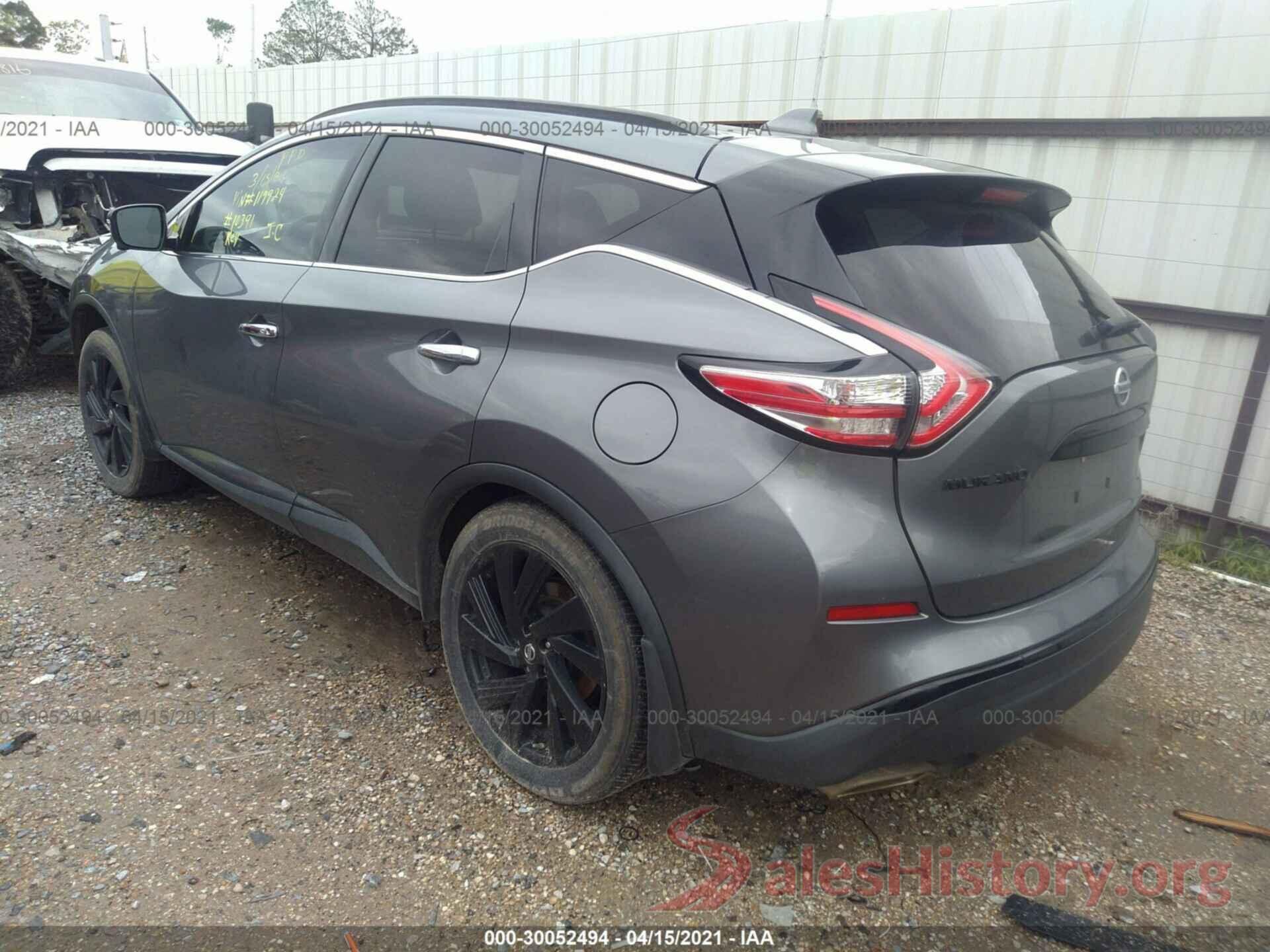 5N1AZ2MG0JN119924 2018 NISSAN MURANO