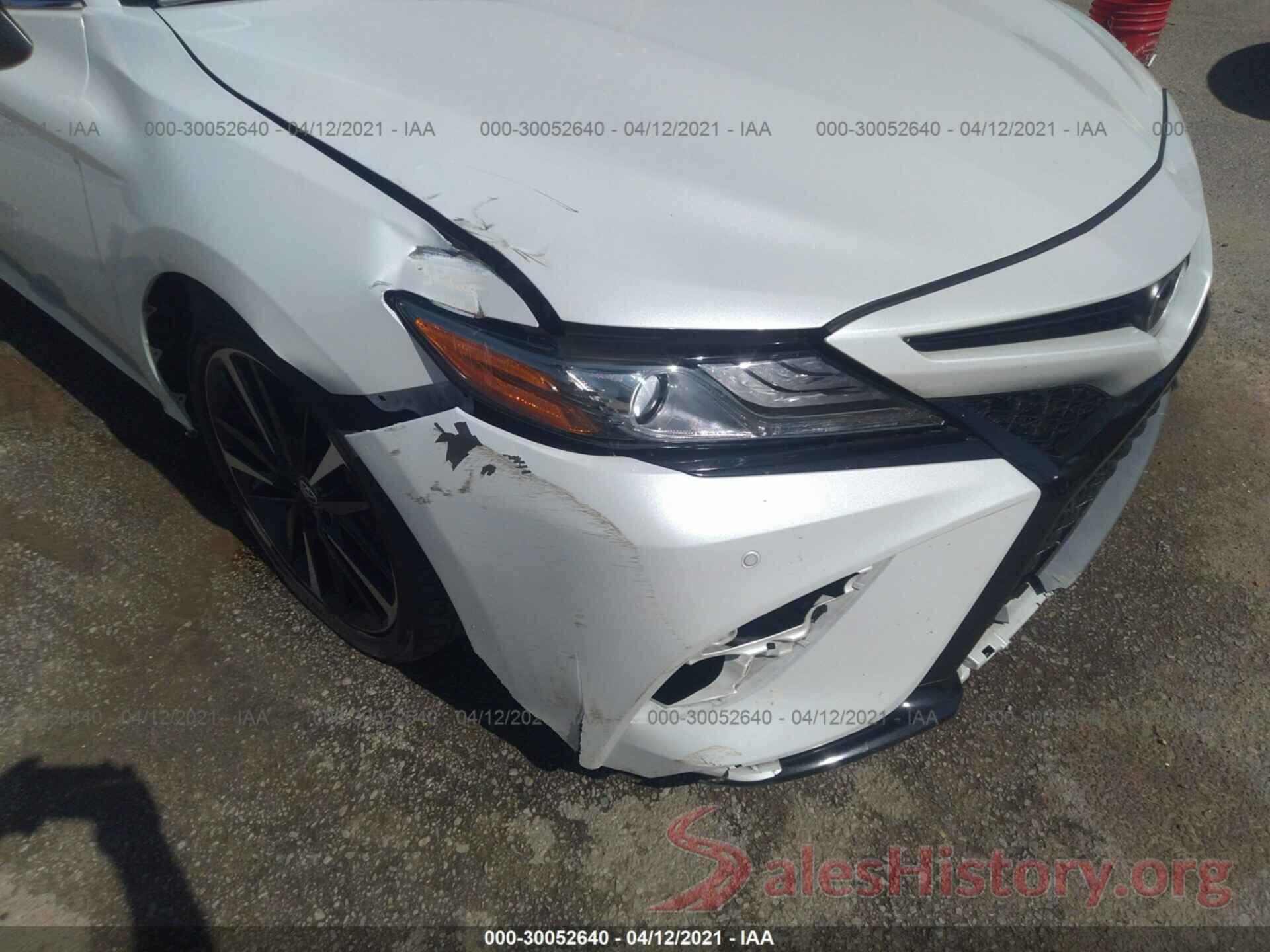 4T1B61HK0JU645241 2018 TOYOTA CAMRY