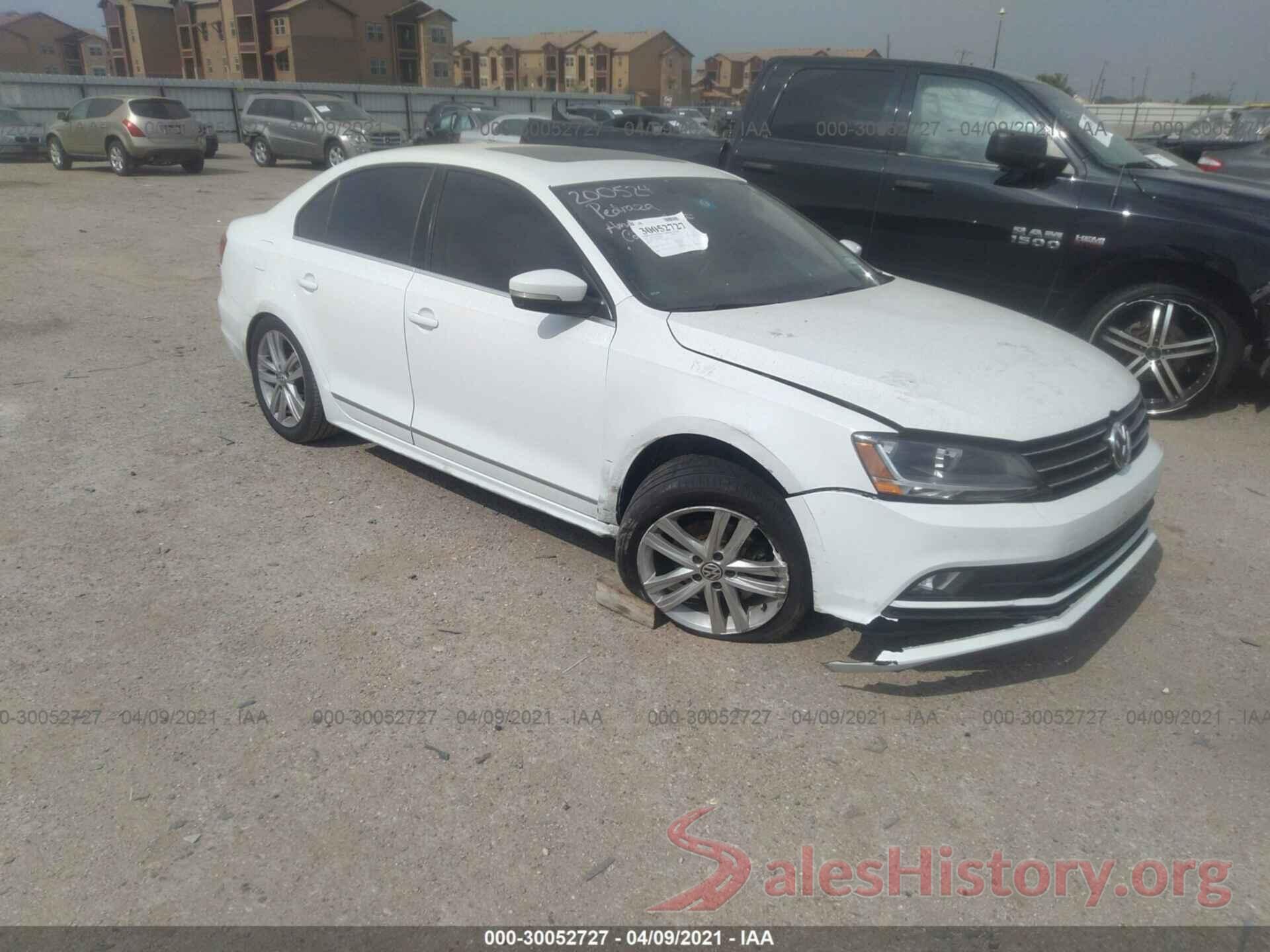 3VWL17AJ6HM300237 2017 VOLKSWAGEN JETTA