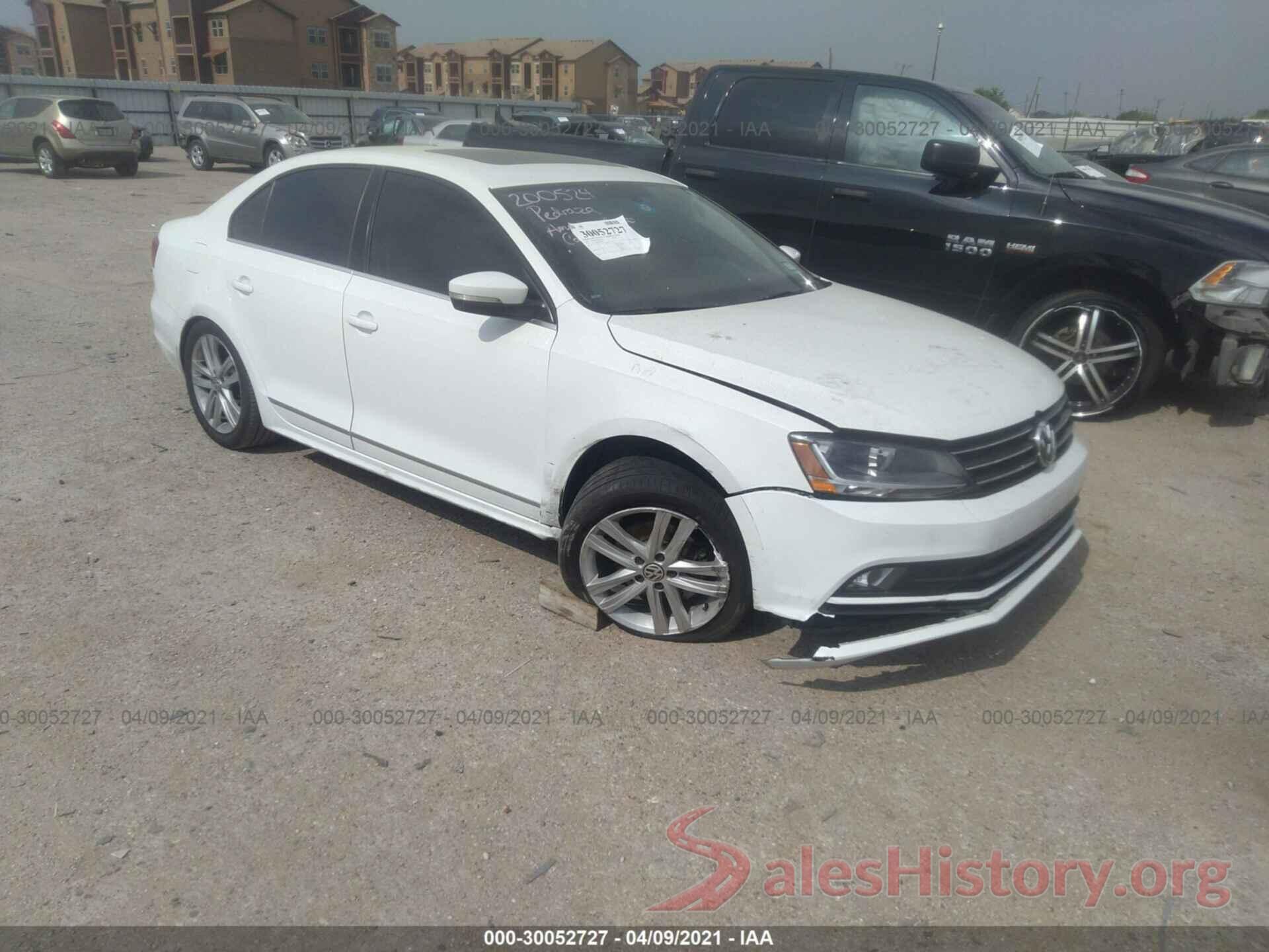 3VWL17AJ6HM300237 2017 VOLKSWAGEN JETTA