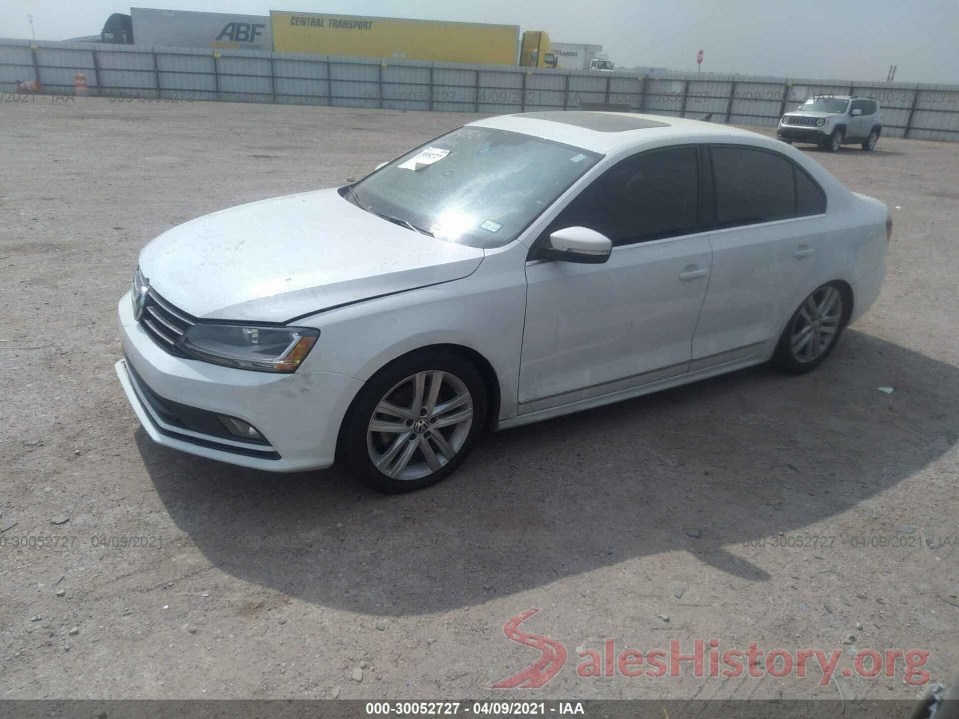 3VWL17AJ6HM300237 2017 VOLKSWAGEN JETTA