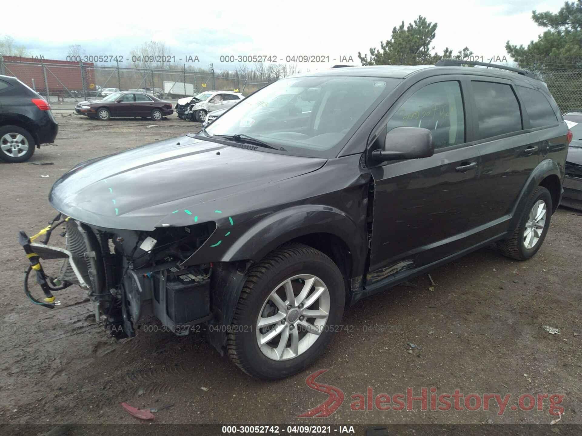 3C4PDDBG2HT592584 2017 DODGE JOURNEY