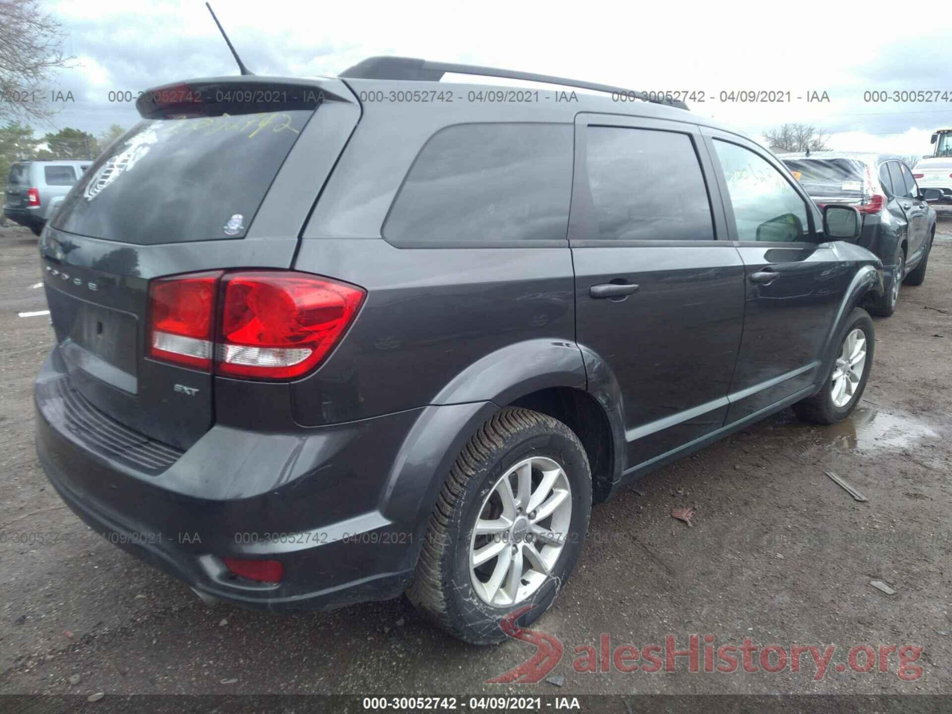 3C4PDDBG2HT592584 2017 DODGE JOURNEY