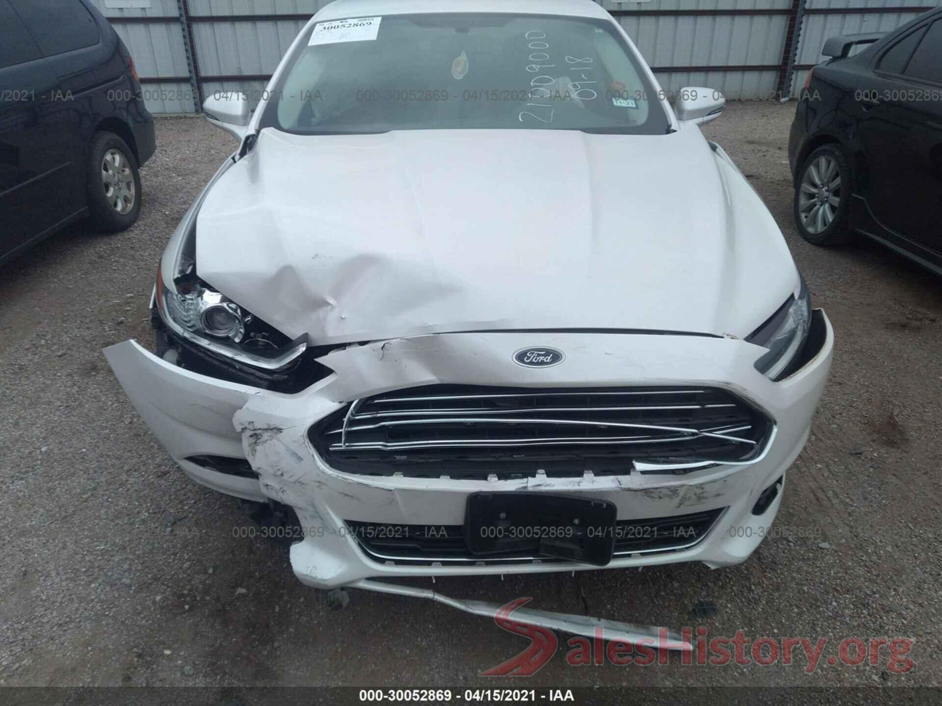 3FA6P0K9XGR354075 2016 FORD FUSION