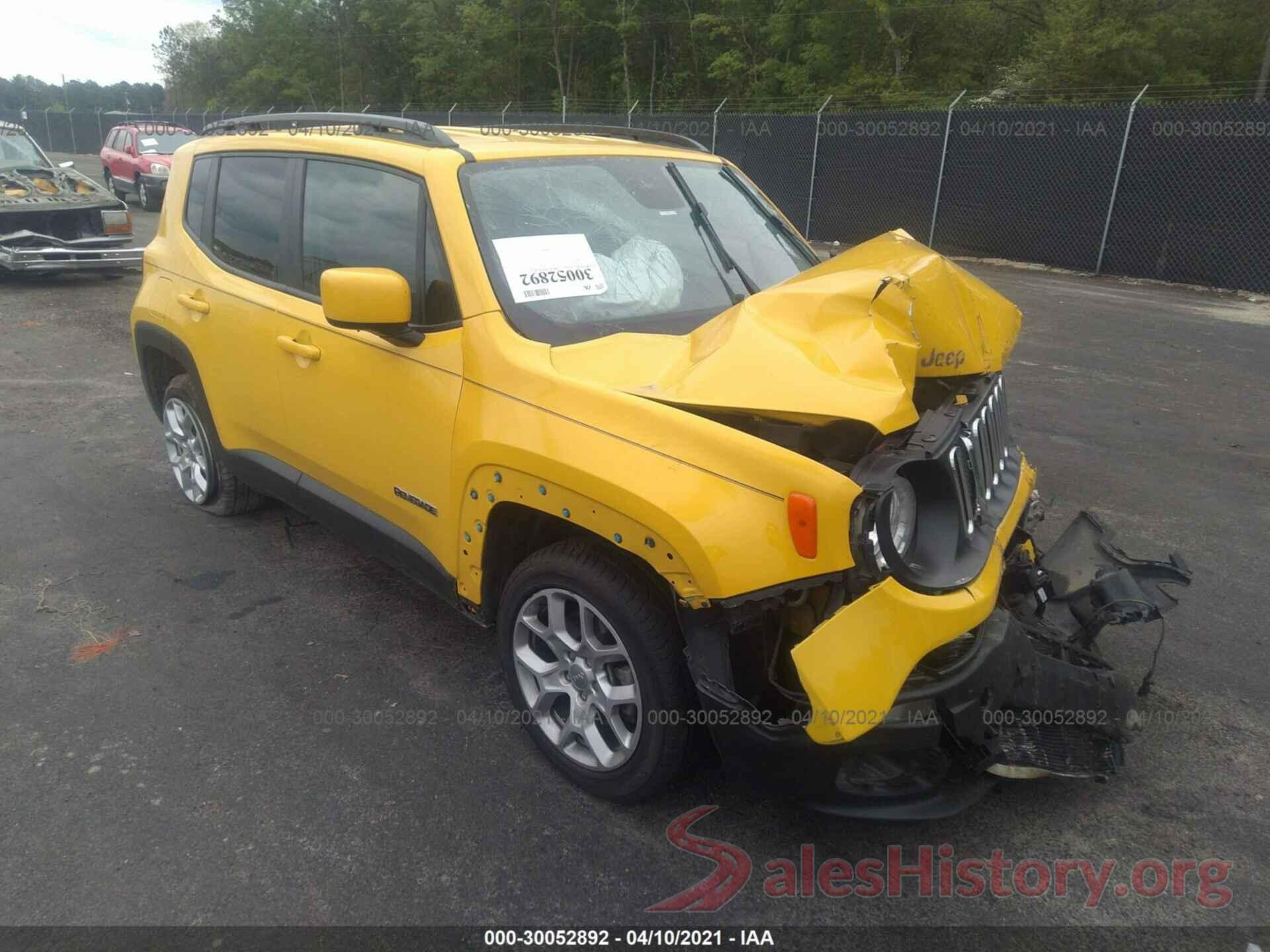 ZACCJABB2HPG15010 2017 JEEP RENEGADE