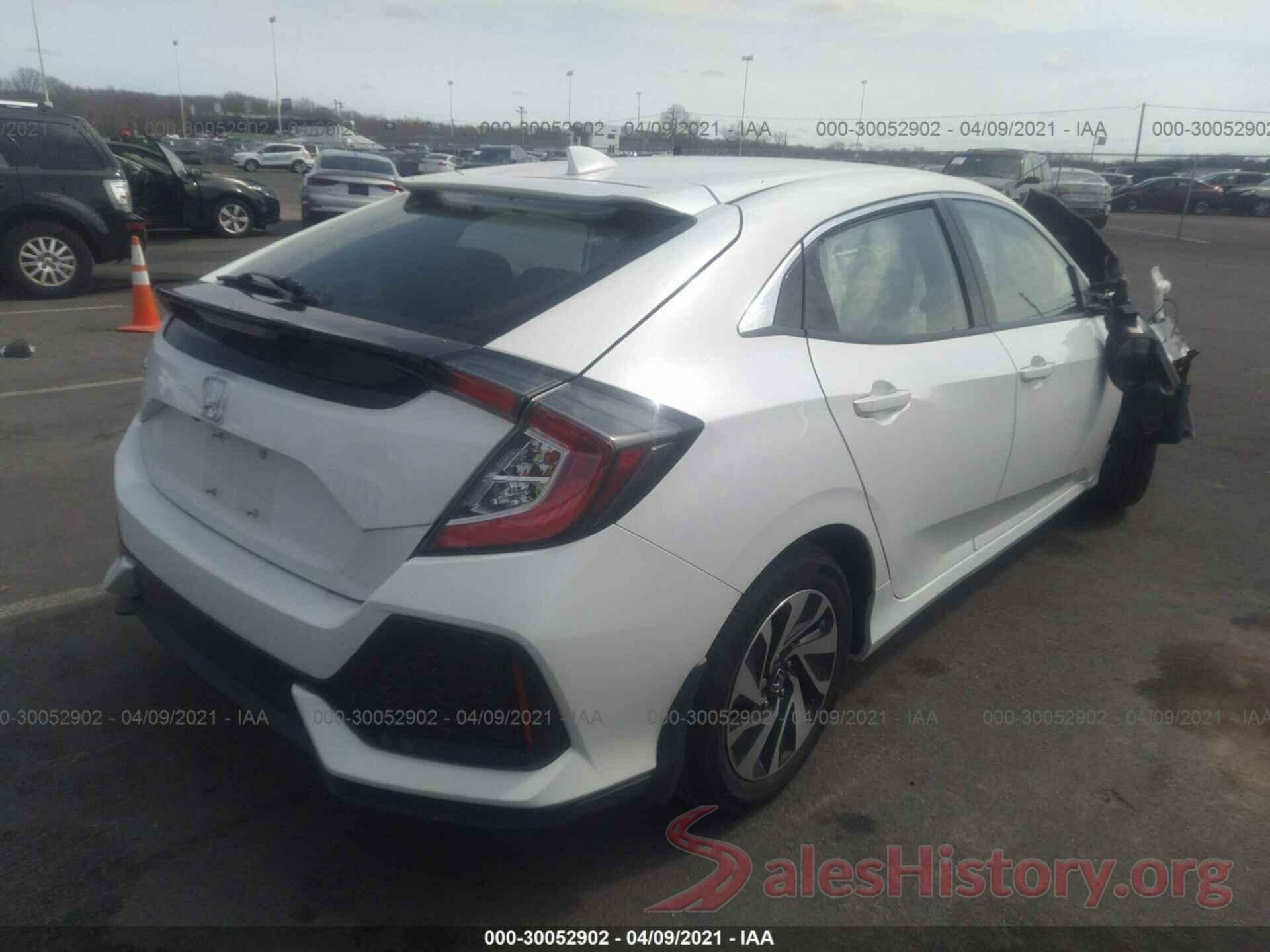 SHHFK7H25HU413952 2017 HONDA CIVIC HATCHBACK