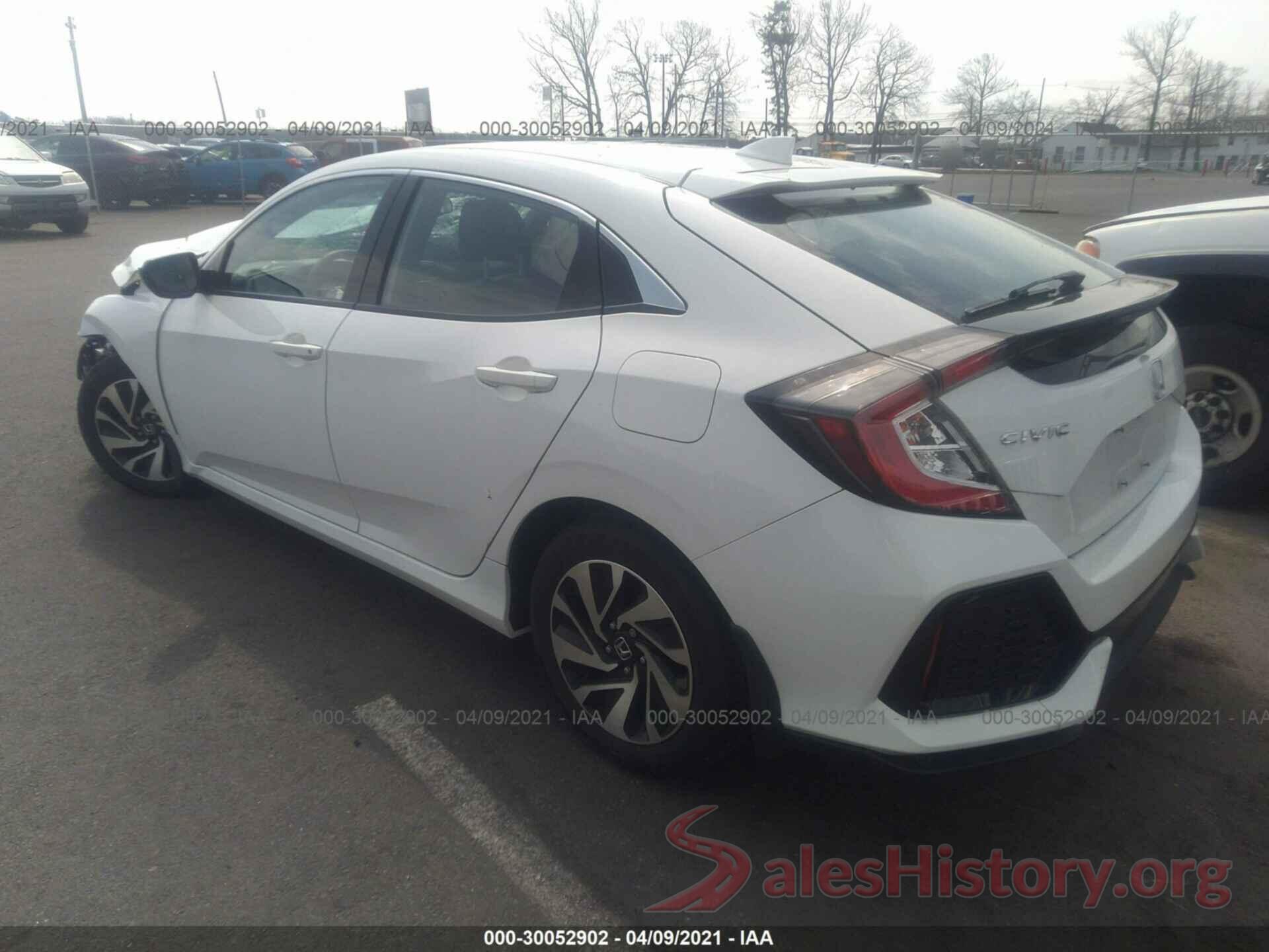 SHHFK7H25HU413952 2017 HONDA CIVIC HATCHBACK