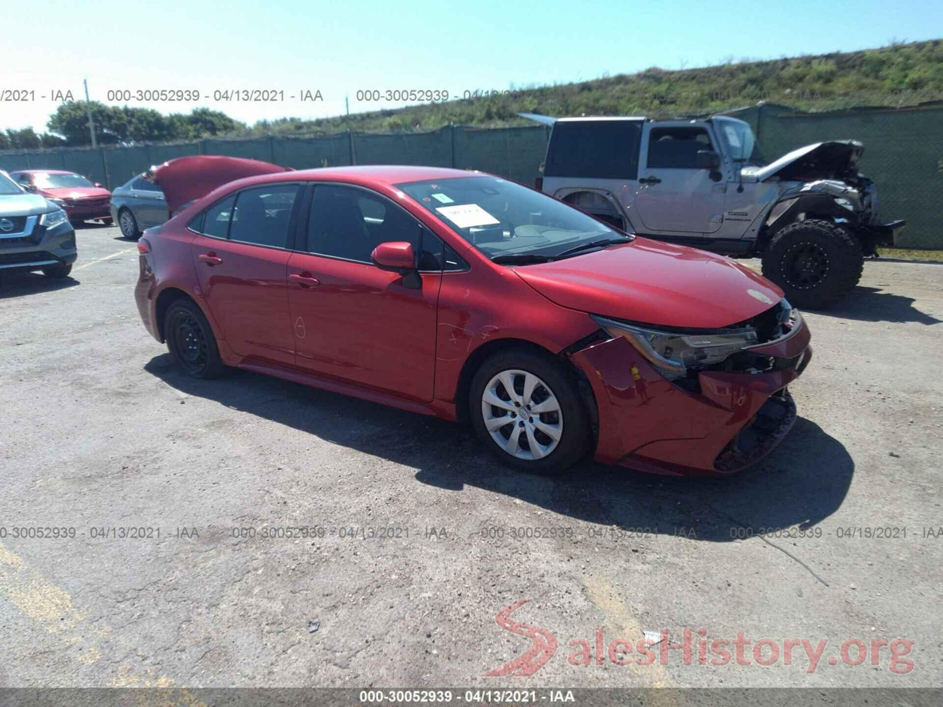 5YFEPRAEXLP076349 2020 TOYOTA COROLLA