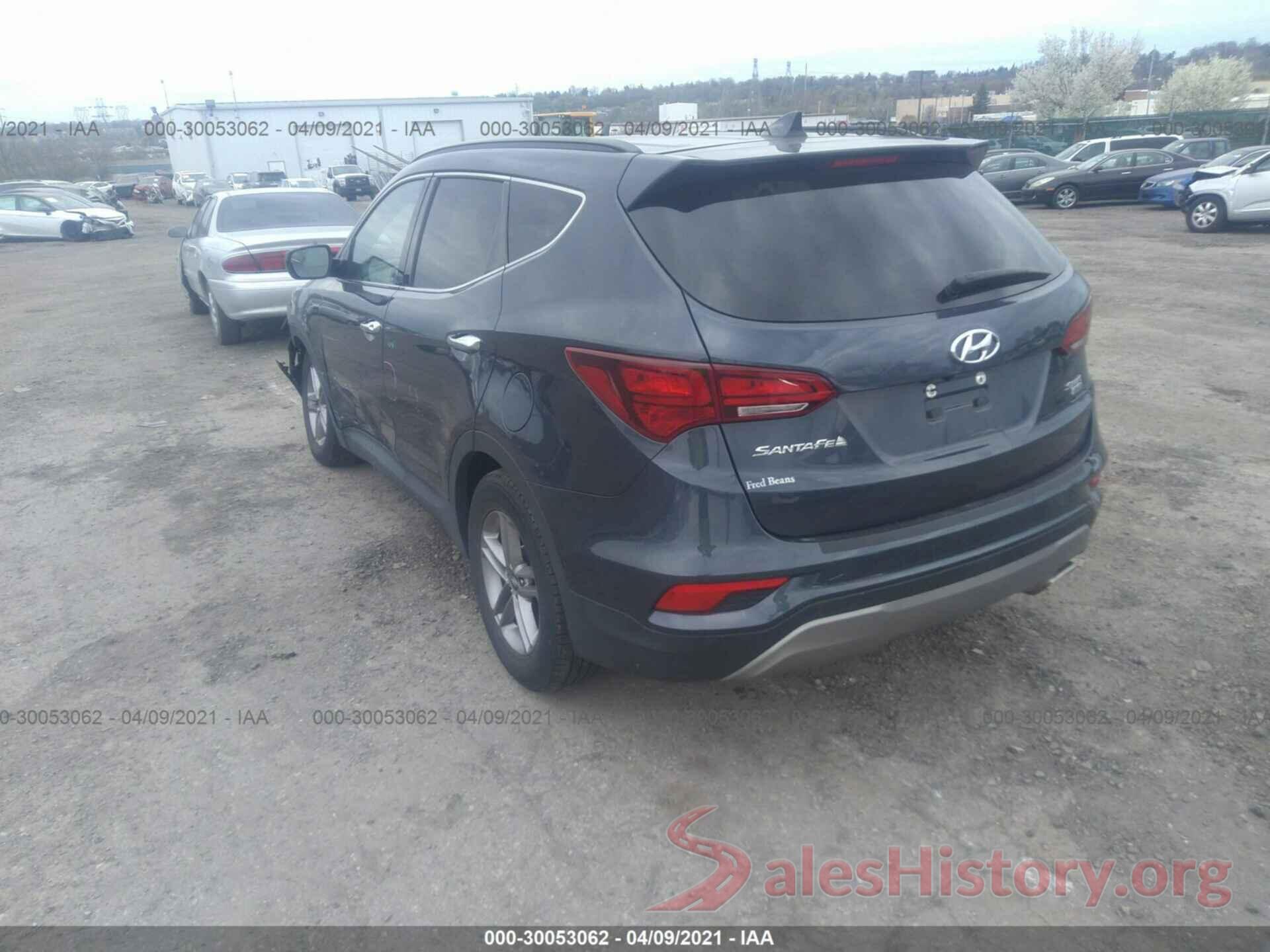 5NMZUDLB6HH023956 2017 HYUNDAI SANTA FE SPORT