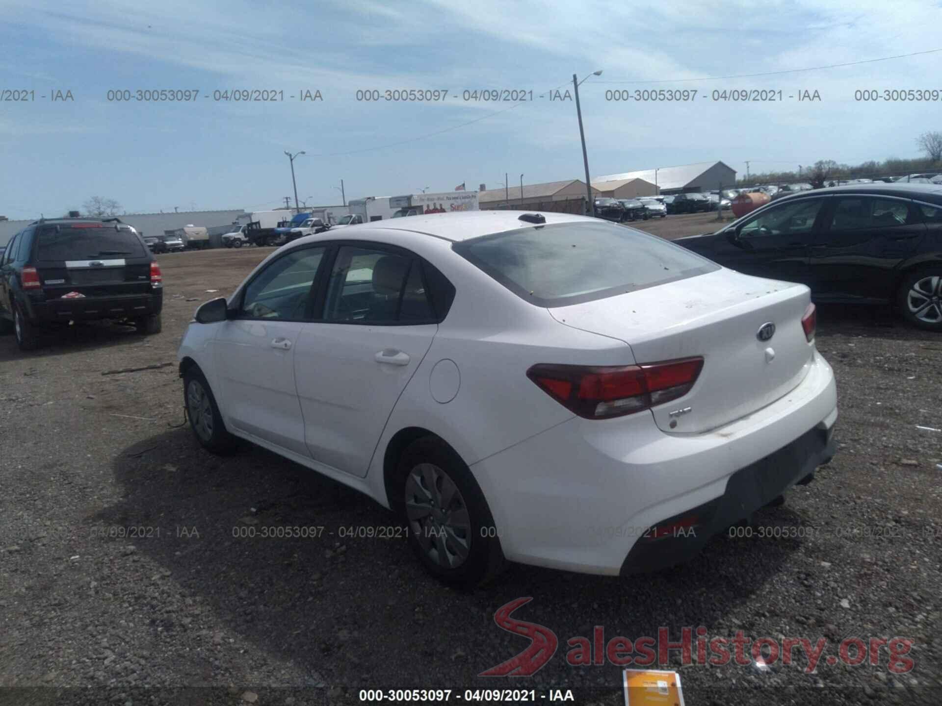 3KPA24AD6LE308826 2020 KIA RIO