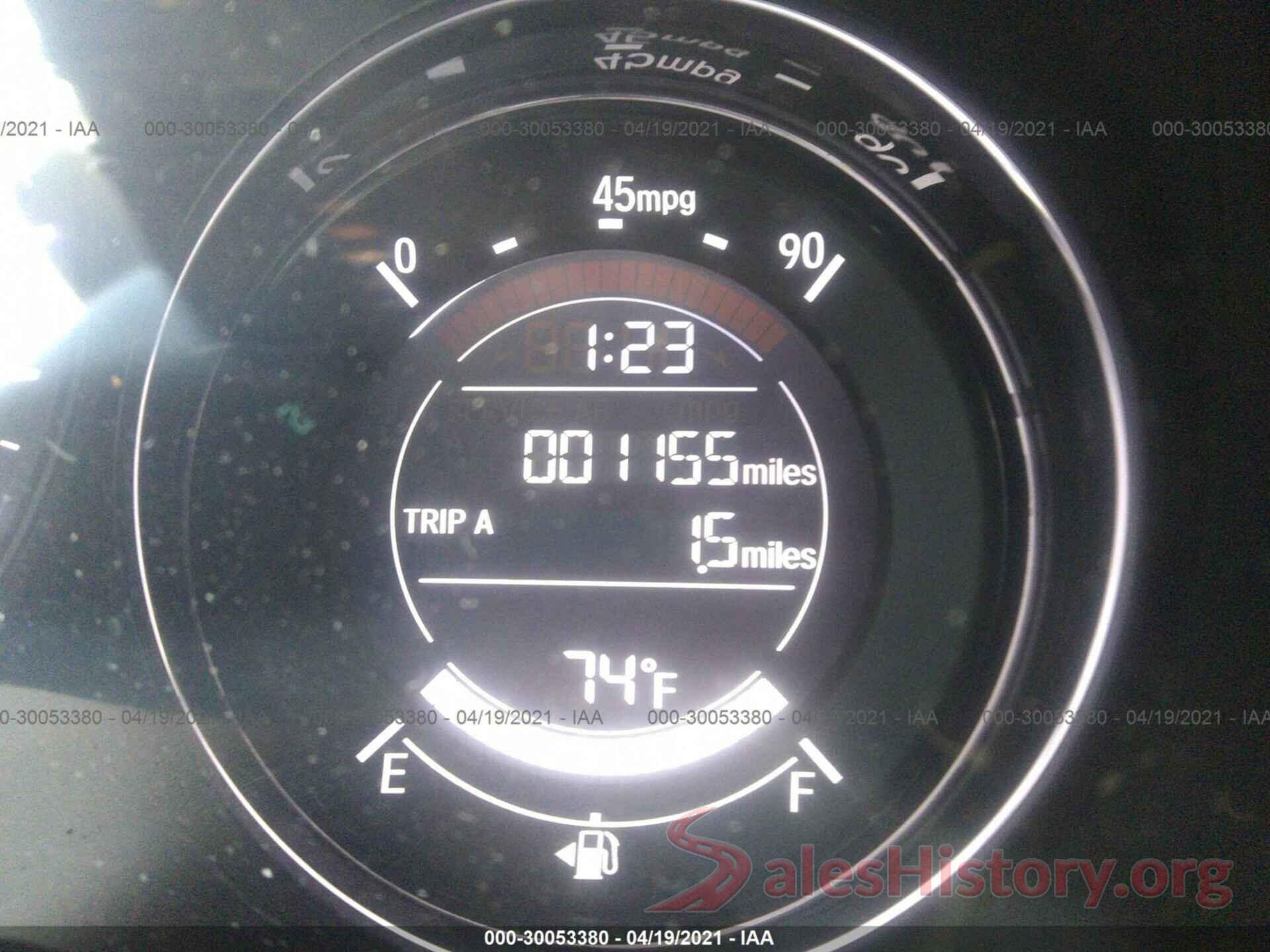 3CZRU6H34MM711260 2021 HONDA HR-V