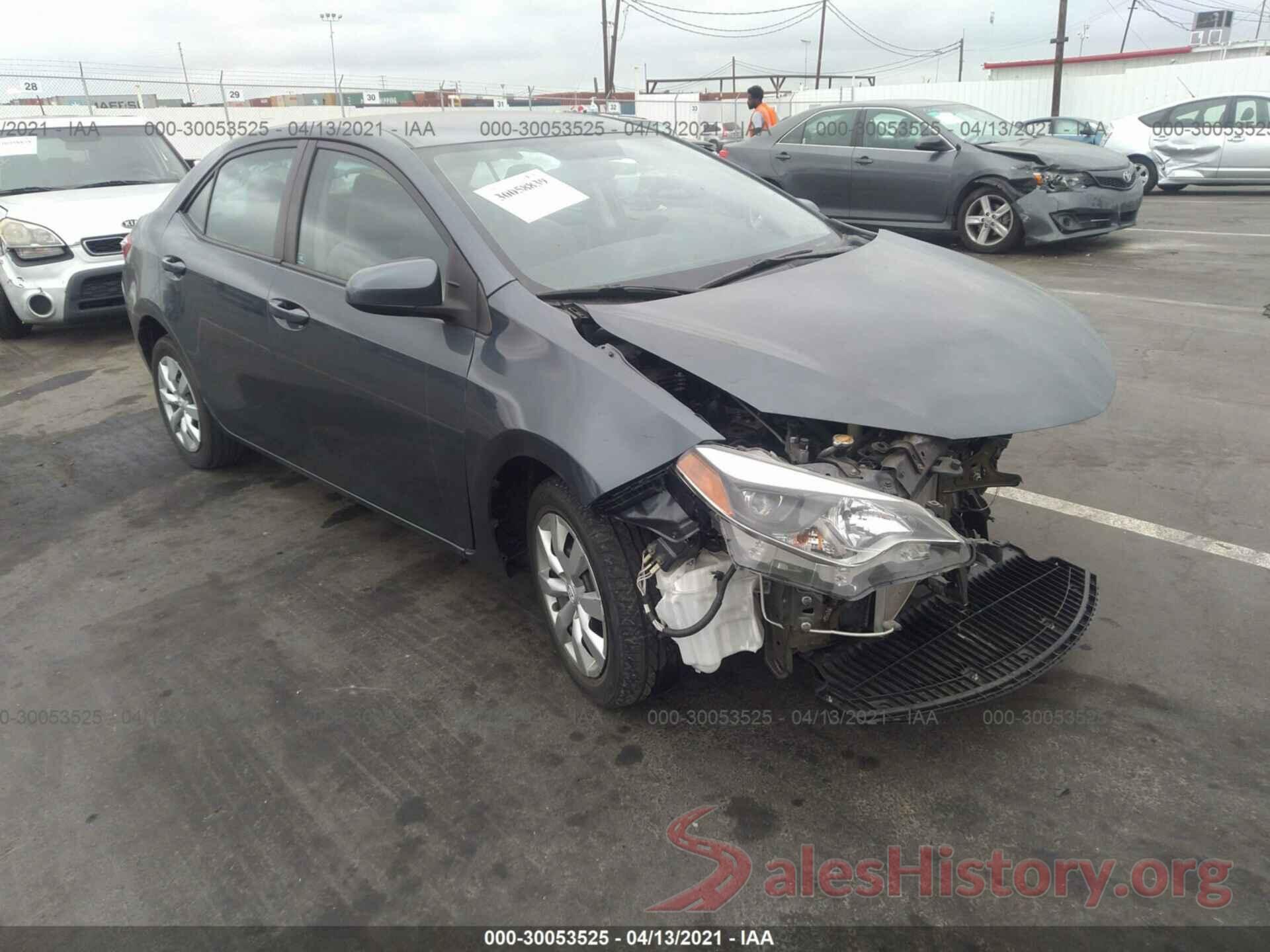 5YFBURHE4GP377884 2016 TOYOTA COROLLA