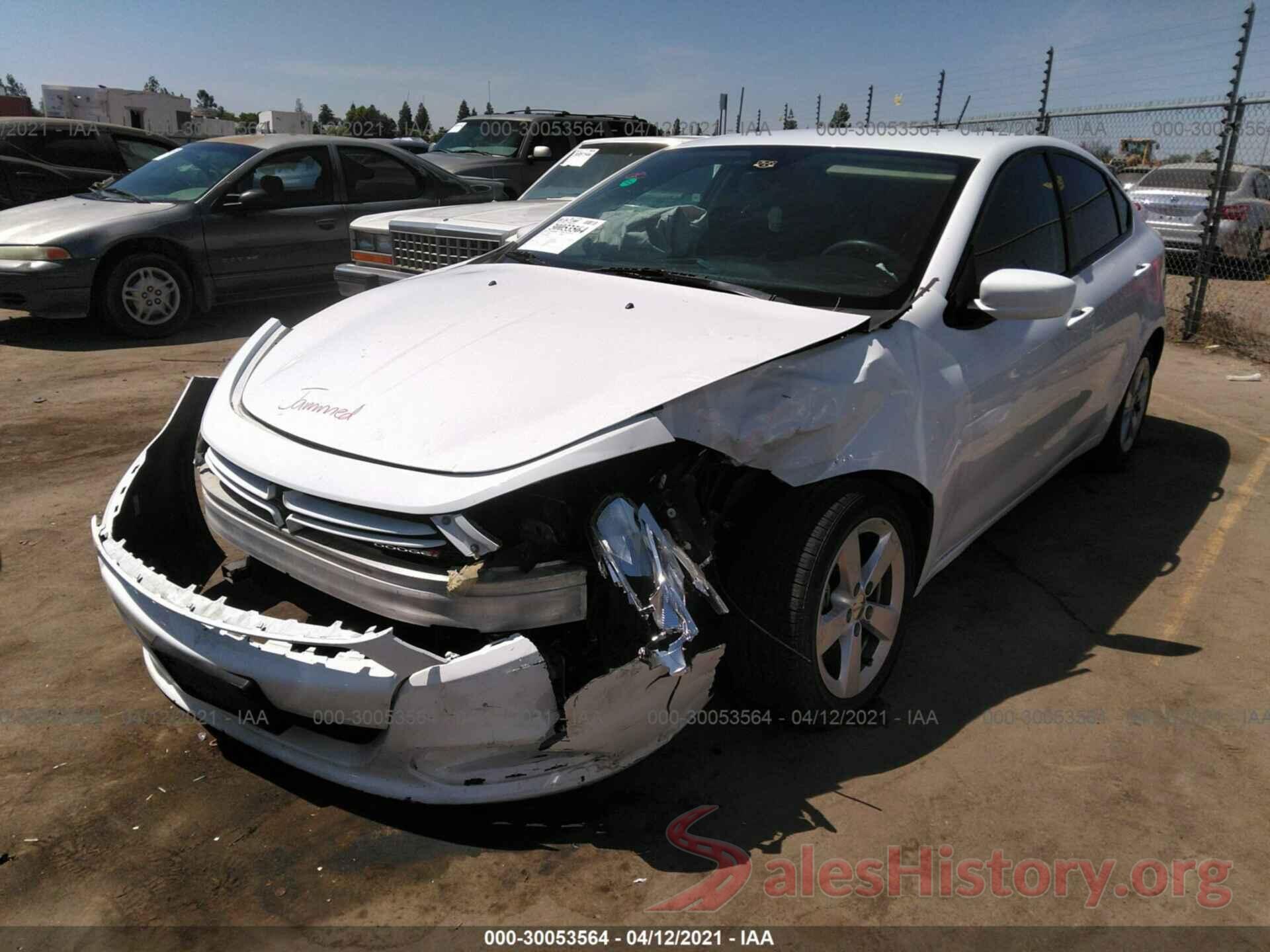 1C3CDFFA3GD802067 2016 DODGE DART