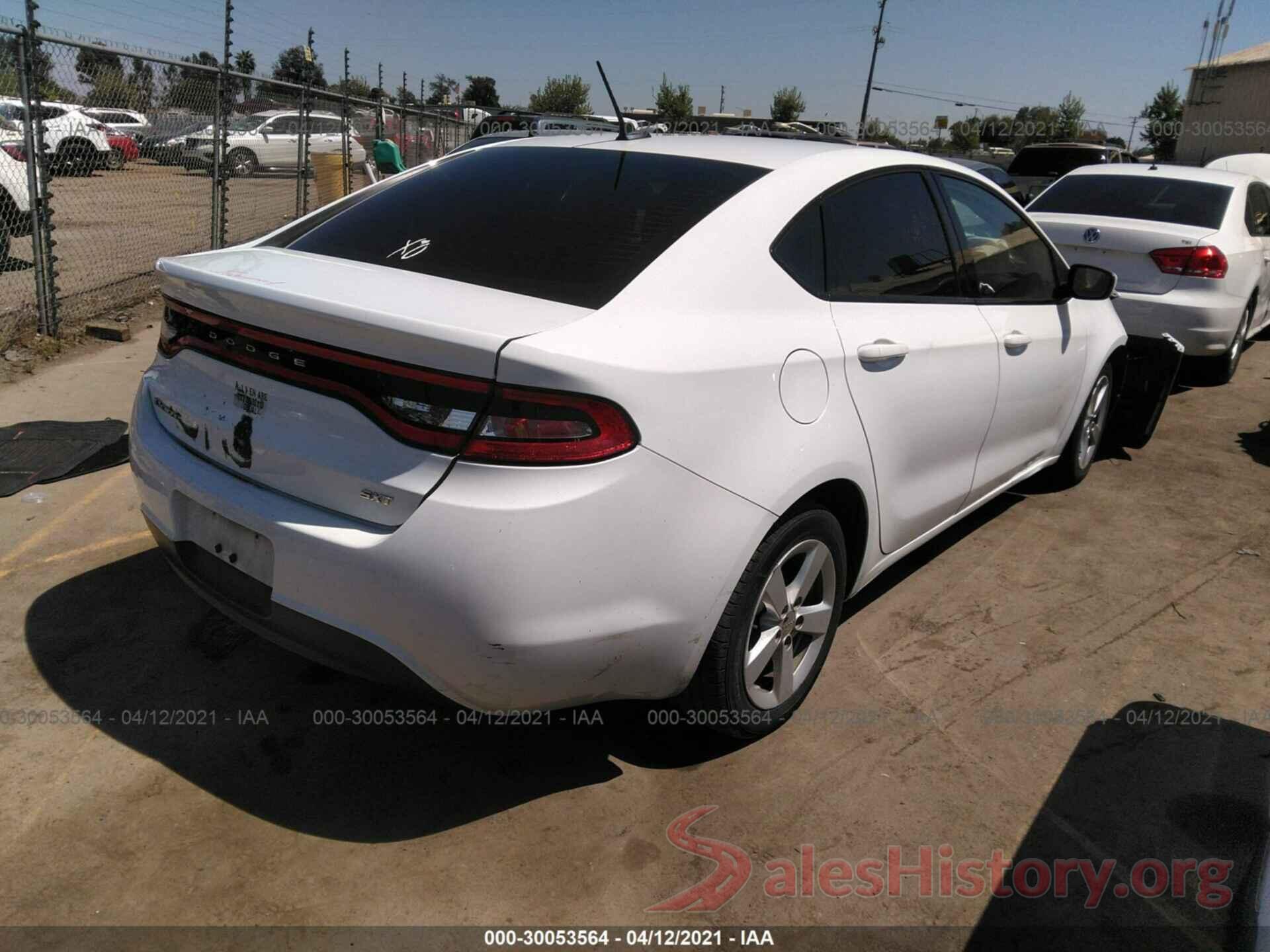 1C3CDFFA3GD802067 2016 DODGE DART