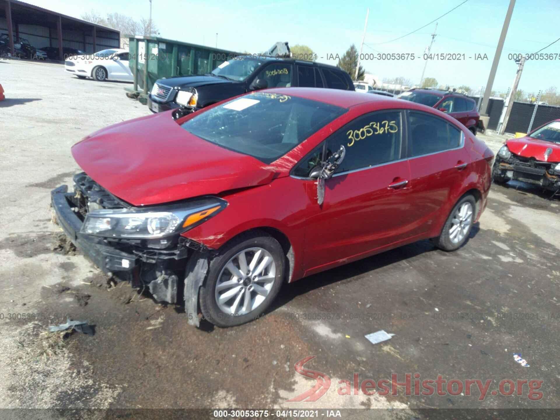 3KPFL4A76HE107027 2017 KIA FORTE