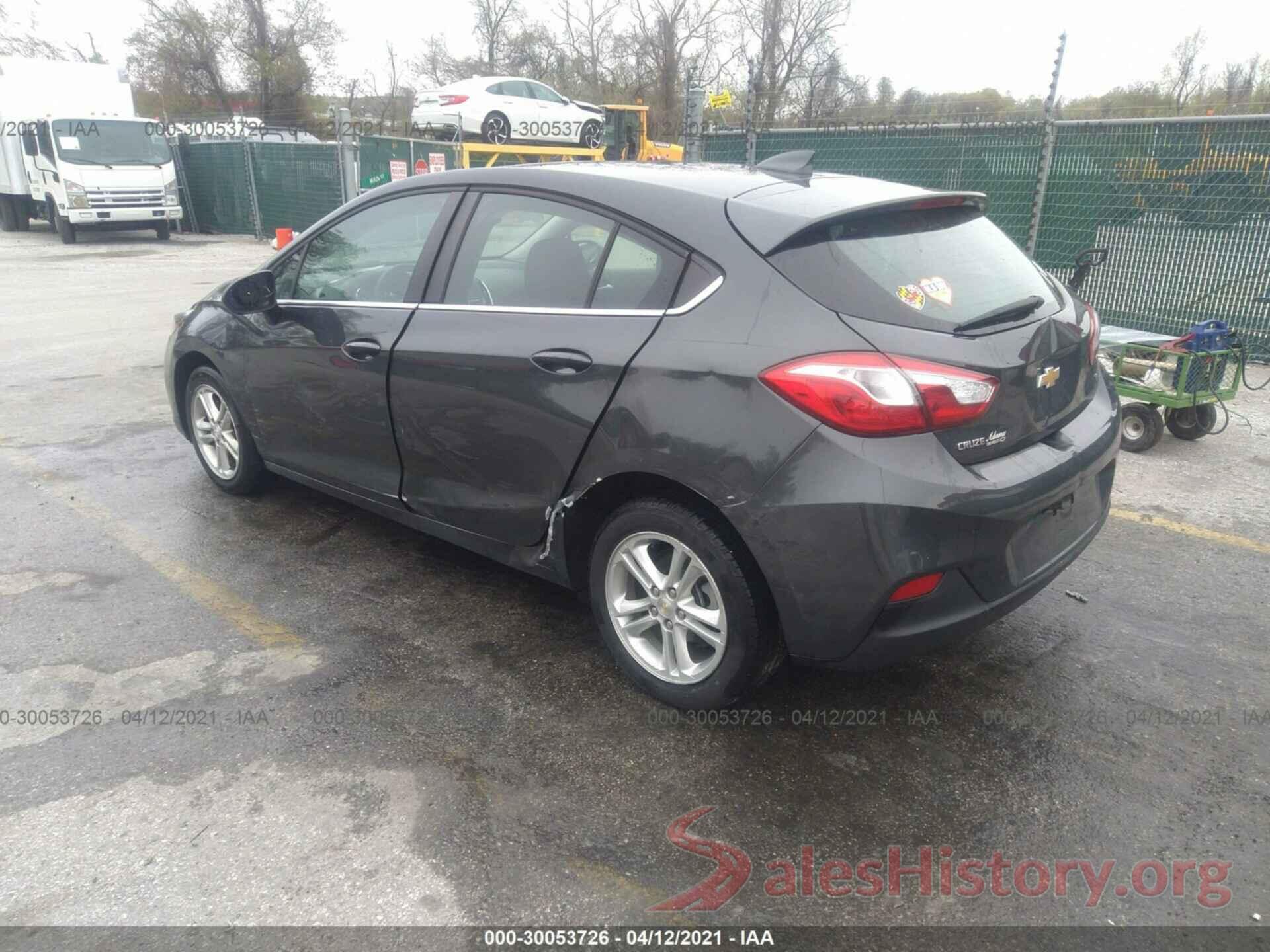 3G1BE6SM7JS651576 2018 CHEVROLET CRUZE